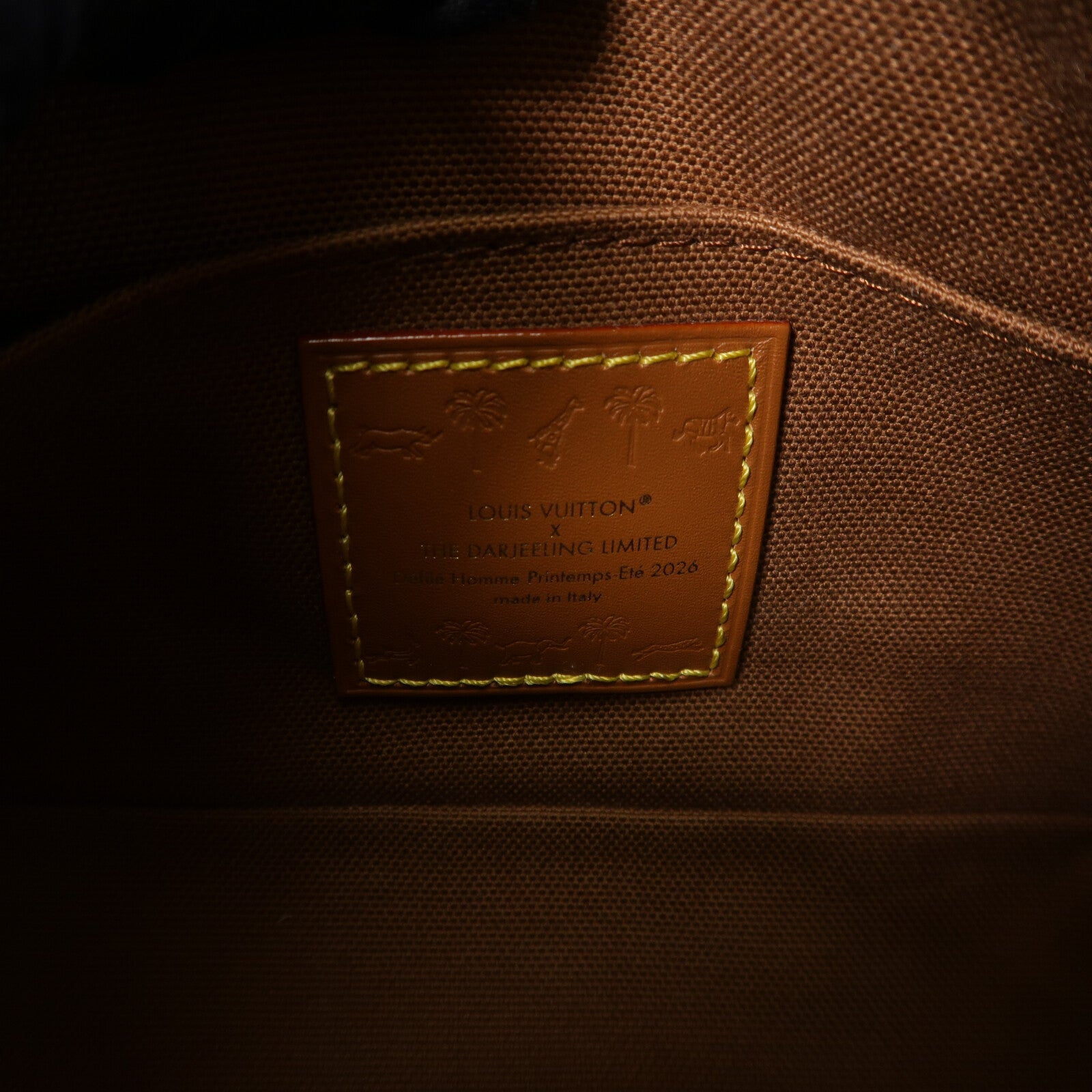 LOUIS VUITTON Damier Heritage Speedy Bandouliere 18 x The Darjeeling手挽肩背兩用袋