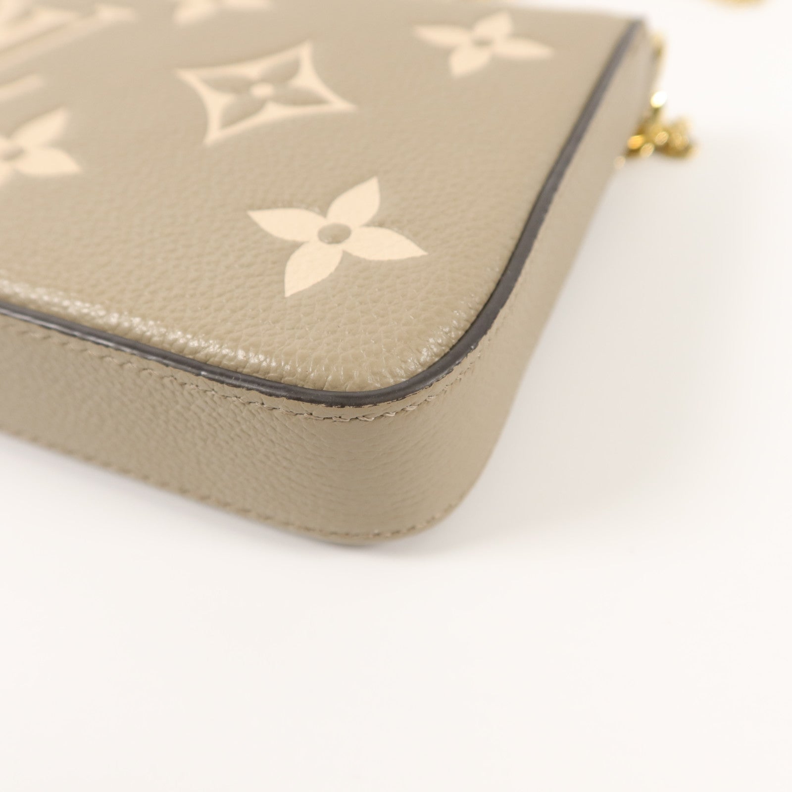 LOUIS VUITTON Monogram Empreinte Pochette Felicie鏈帶肩背袋