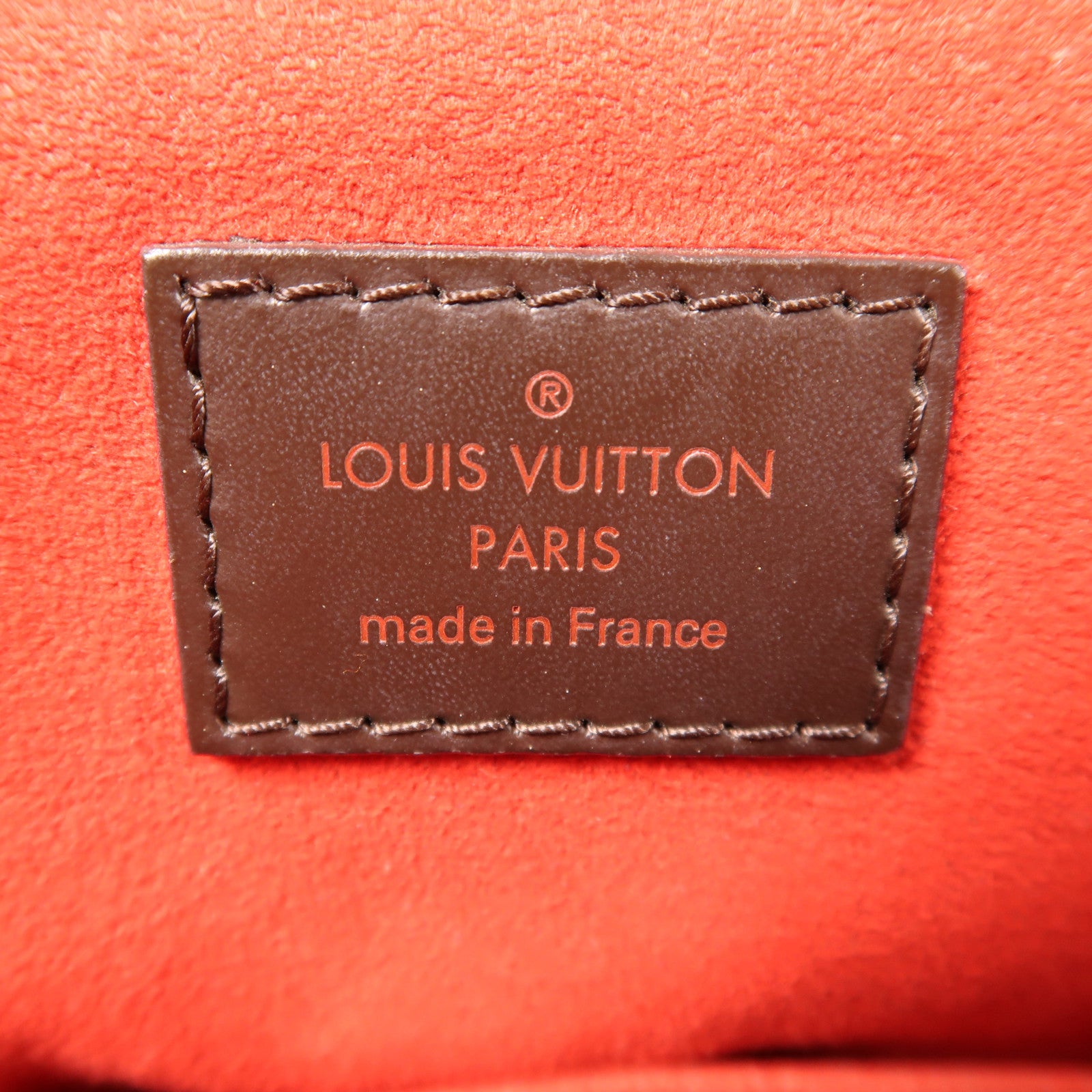 LOUIS VUITTON Damier Trevi PM金扣手挽肩背兩用袋