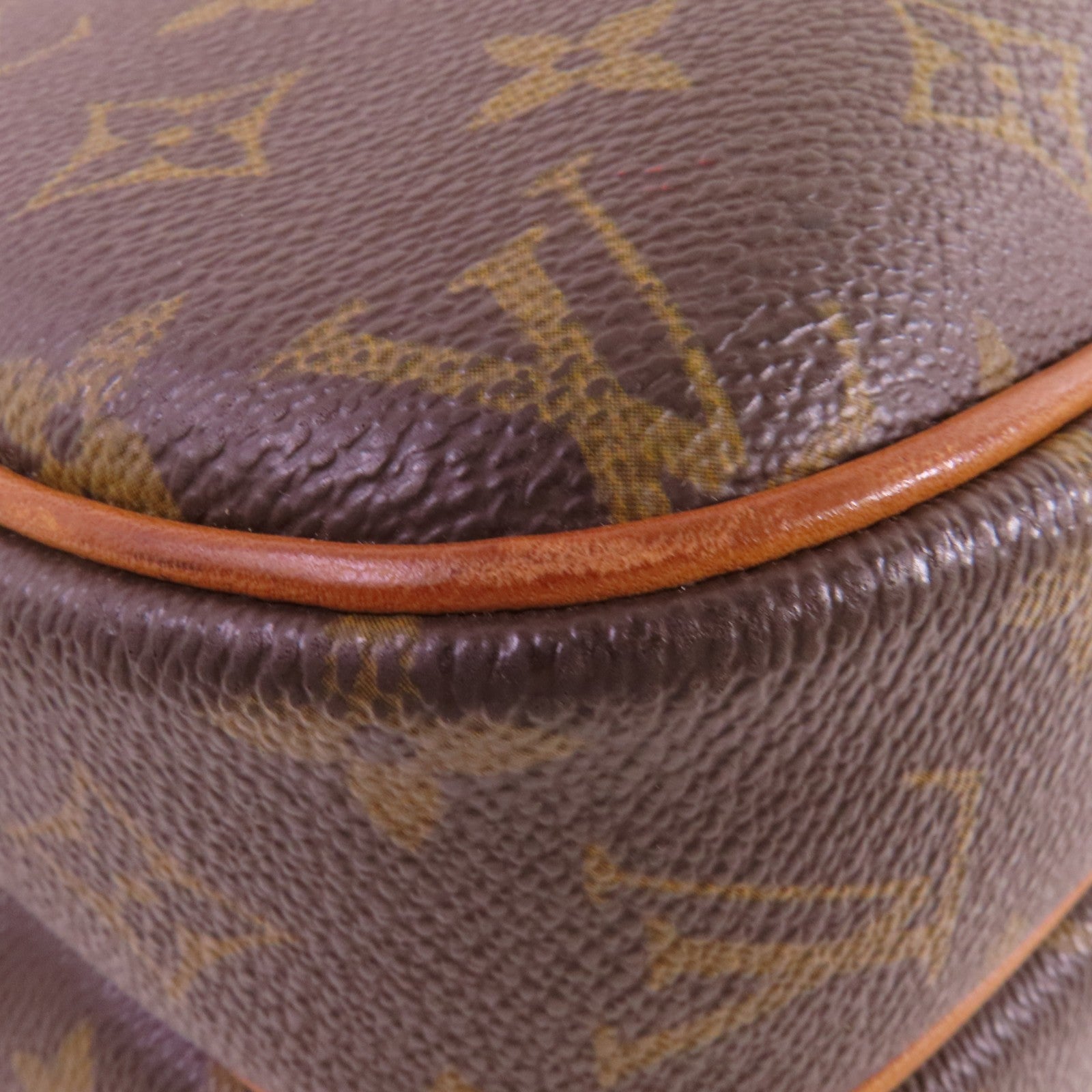 LOUIS VUITTON Monogram Reporter PM金扣肩背袋