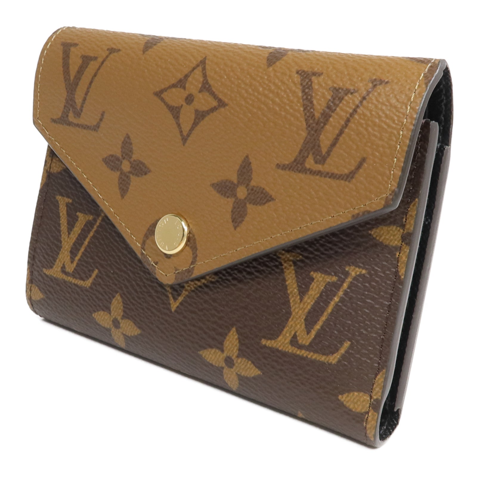 LOUIS VUITTON Monogram Reverse Victorine Wallet錢包