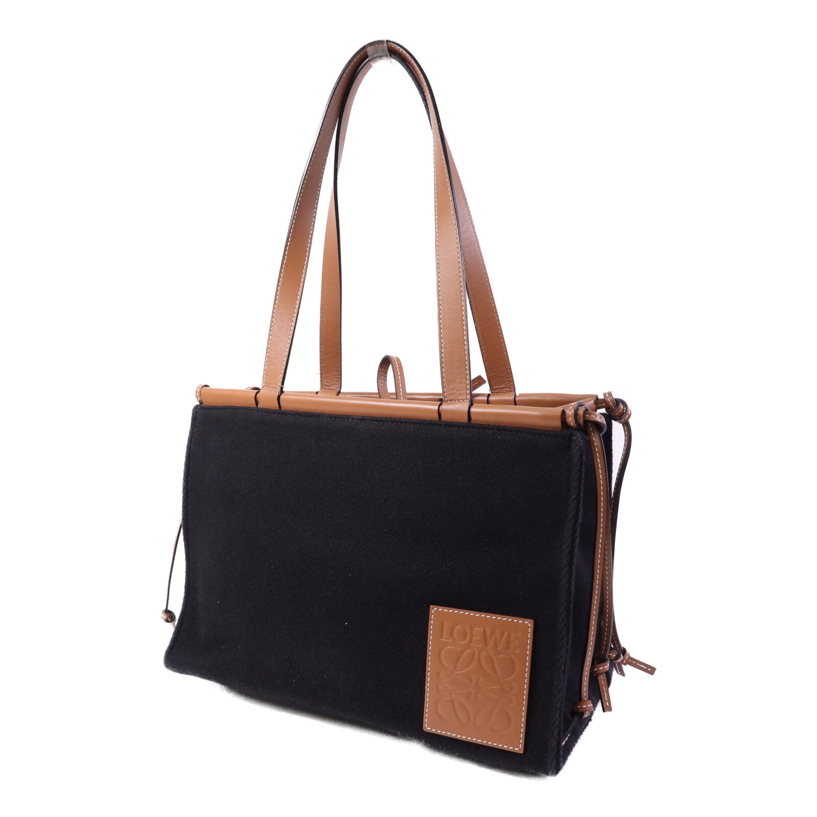 LOEWE 帆布Cushion Tote Bag手挽袋