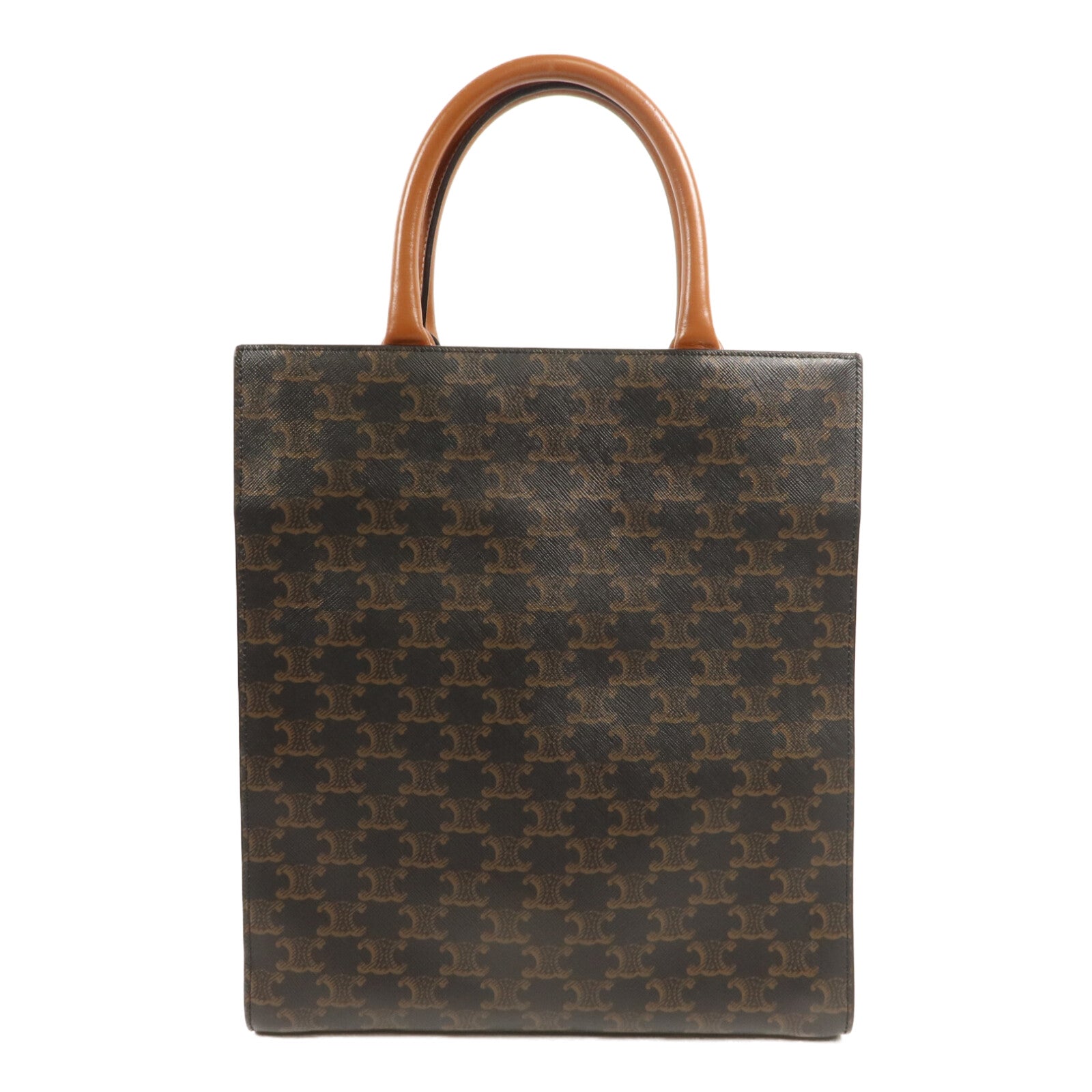 CELINE 塗層帆布Triomphe Cabas Tote Bag手挽肩背兩用袋