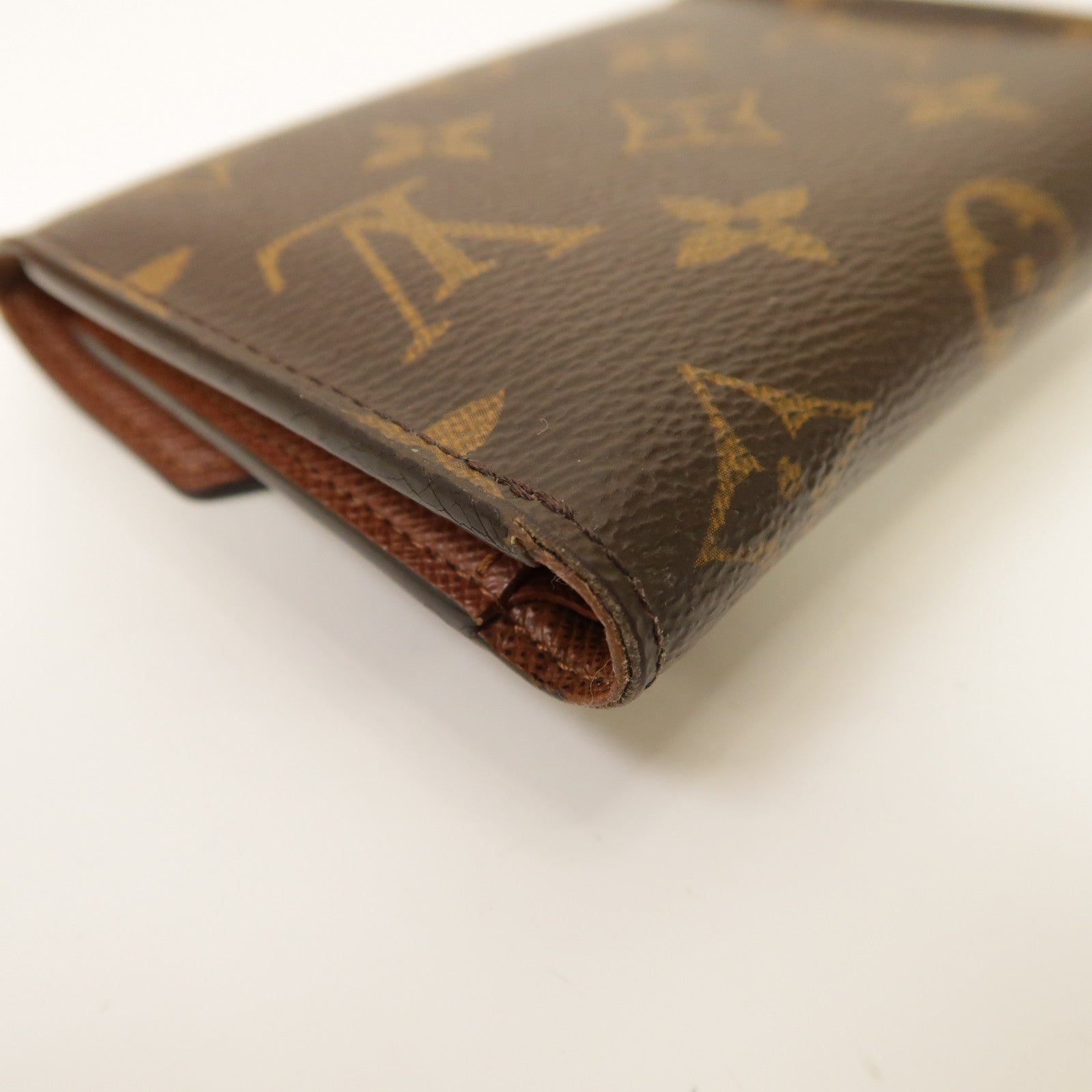 LOUIS VUITTON Monogram Victorine Wallet金扣錢包啡色