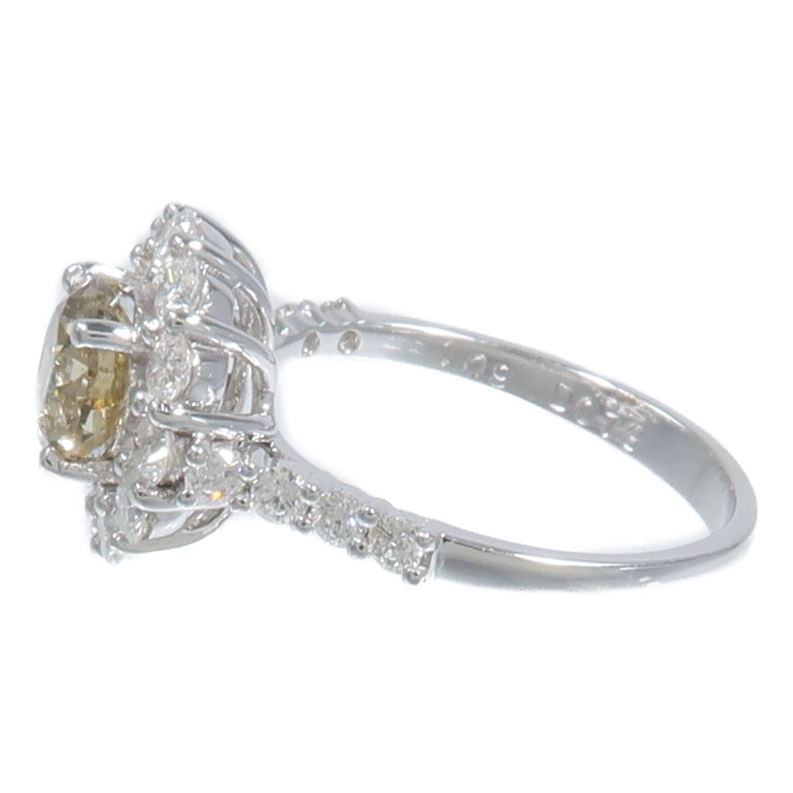 JEWELRY 18K白金Diamond Ring鑽石戒指