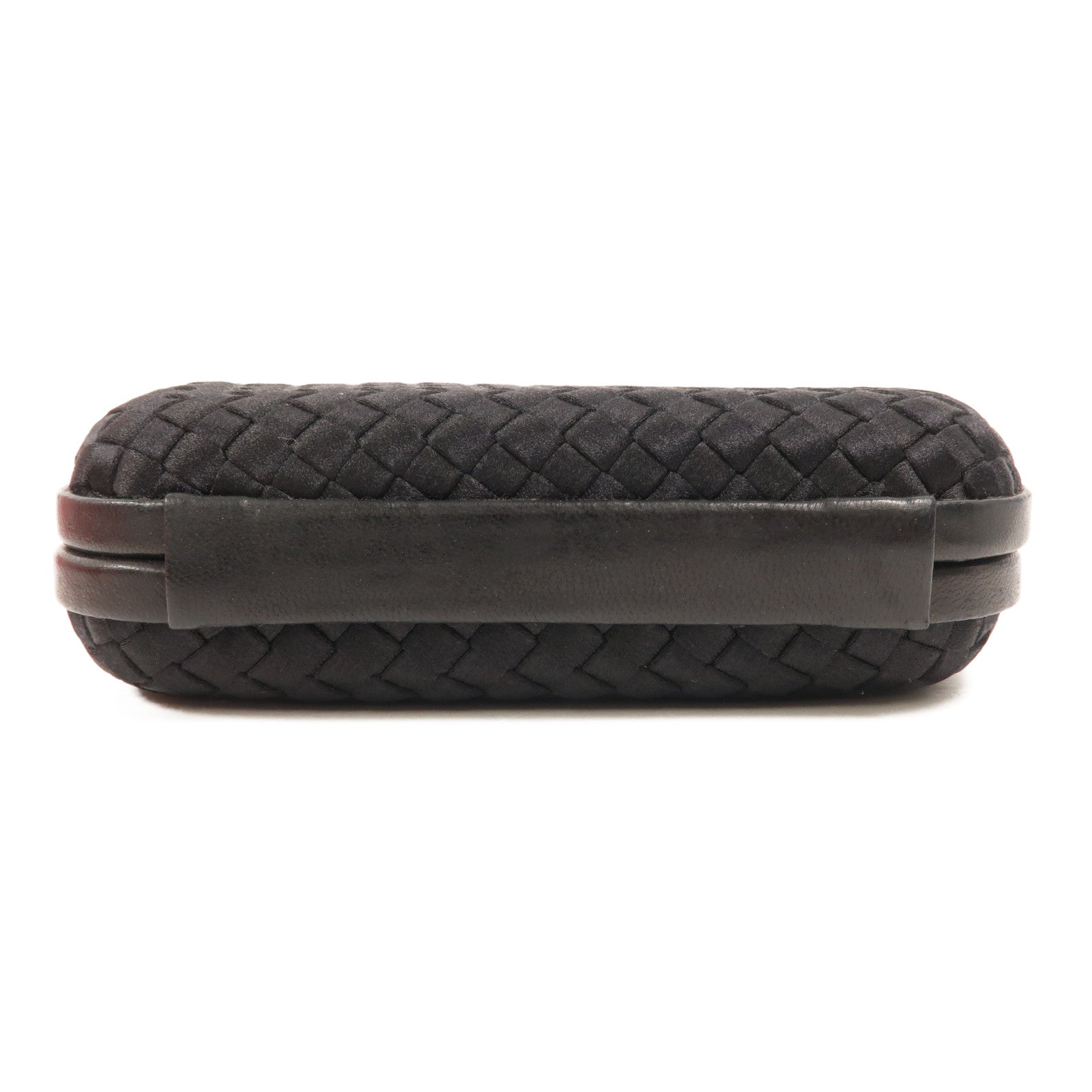 BOTTEGA VENETA 緞面/羊皮皮革Knot Clutch手拿包