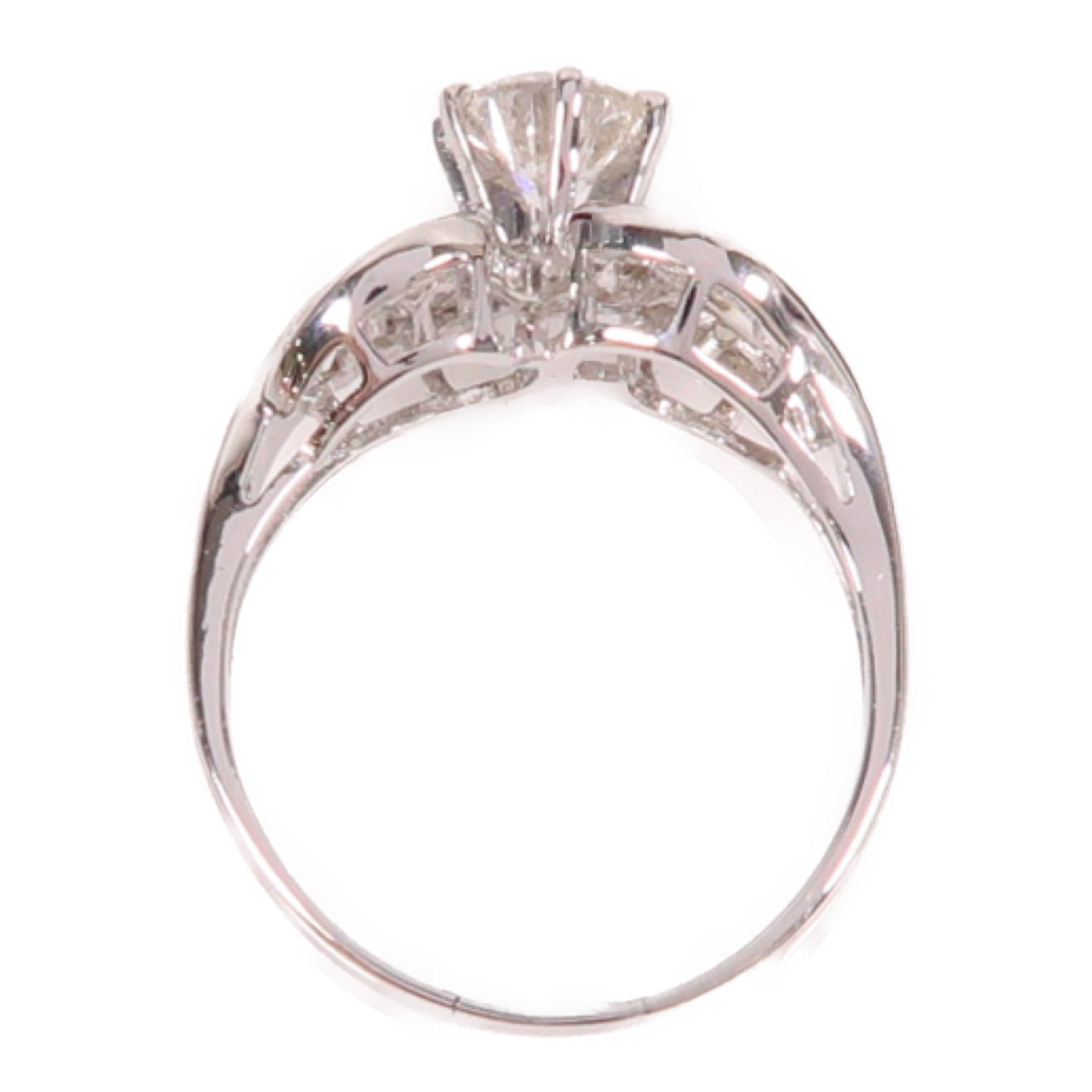 JEWELRY【激減優惠】 18K白金Diamond Ring1.01ct鑽石戒指US#8.5