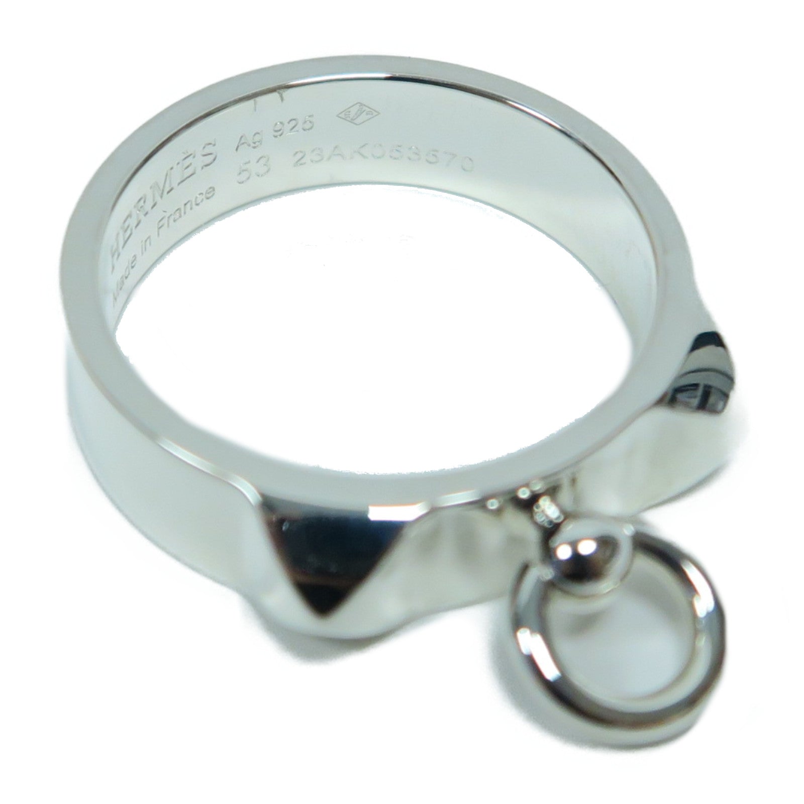 HERMES 【激減優惠】925純銀CDC Collier De Chien Ring戒指US#6
