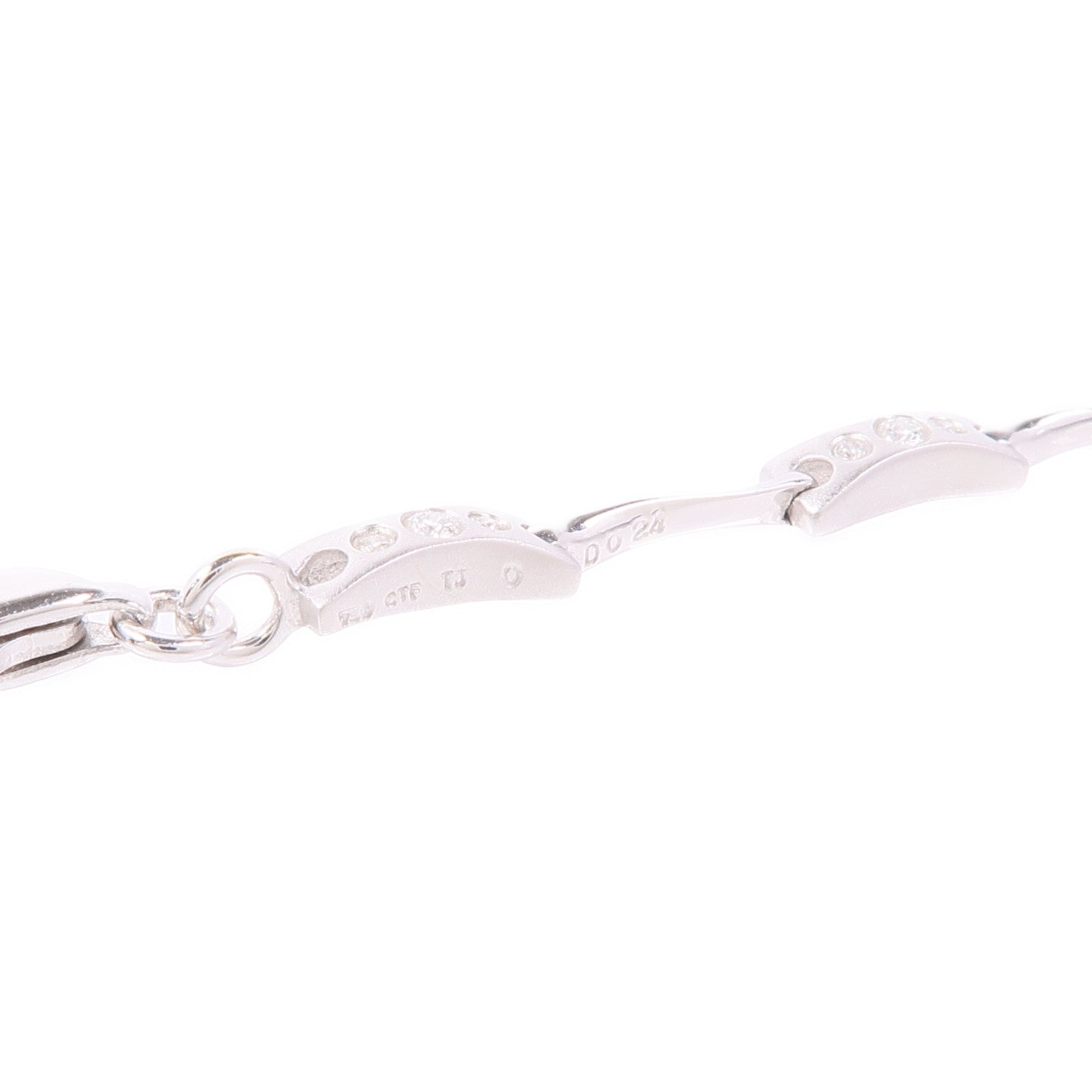 JEWELRY 18K白金Diamond Bracelet鑽石手鏈