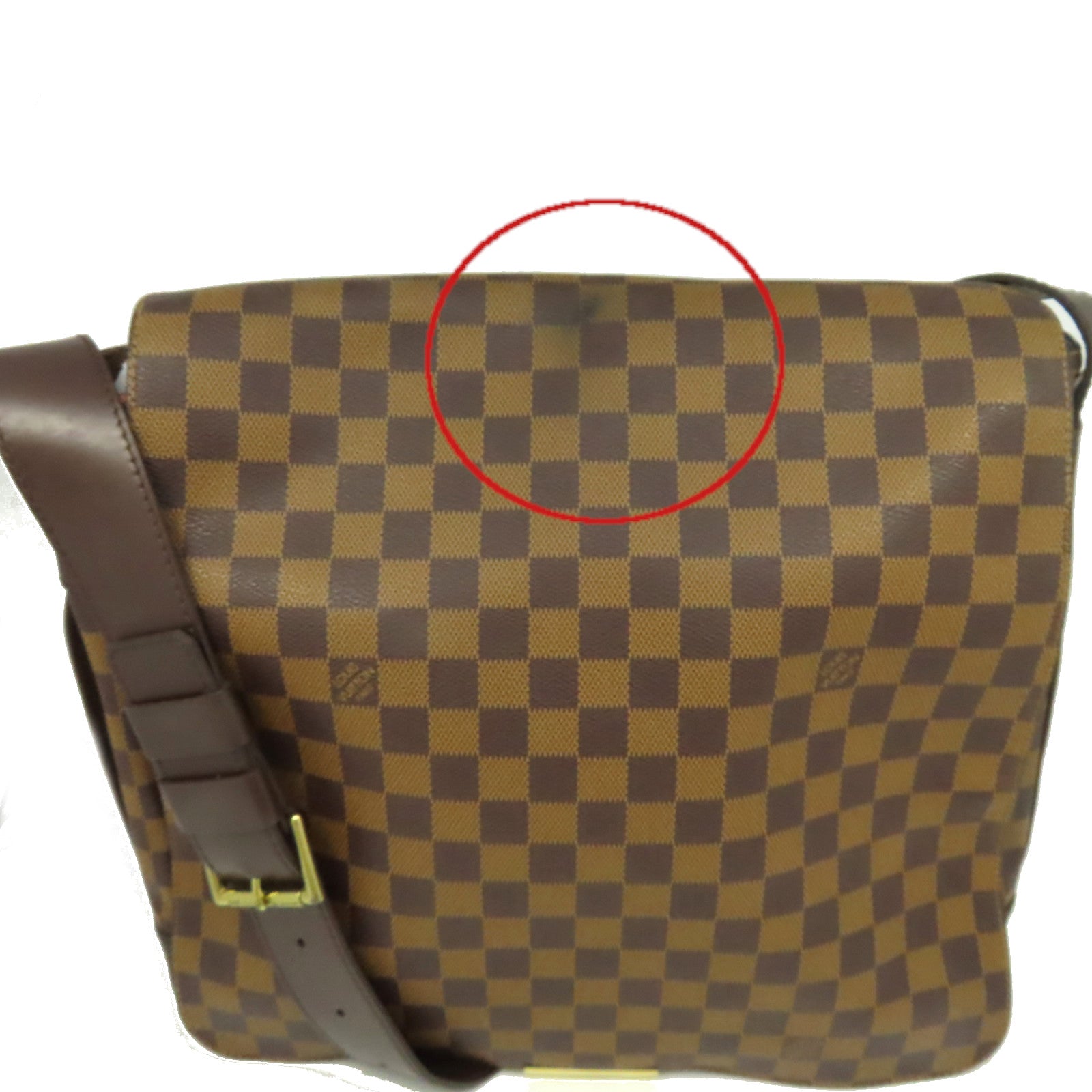 LOUIS VUITTON Damier Bastille Shoulder Bag肩背袋啡色