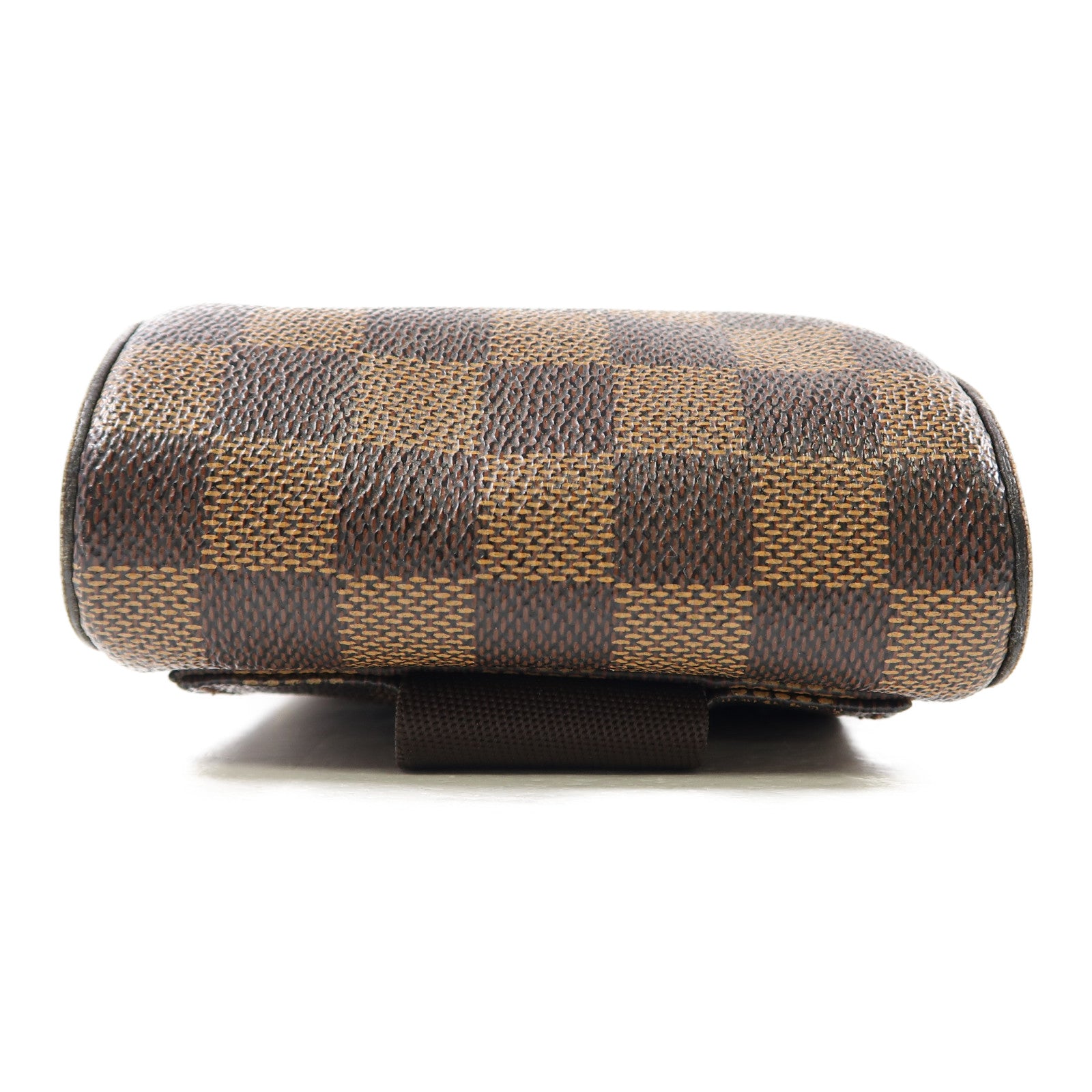 LOUIS VUITTON 【激減優惠】Damier Ebene Geronimos金扣腰包啡色