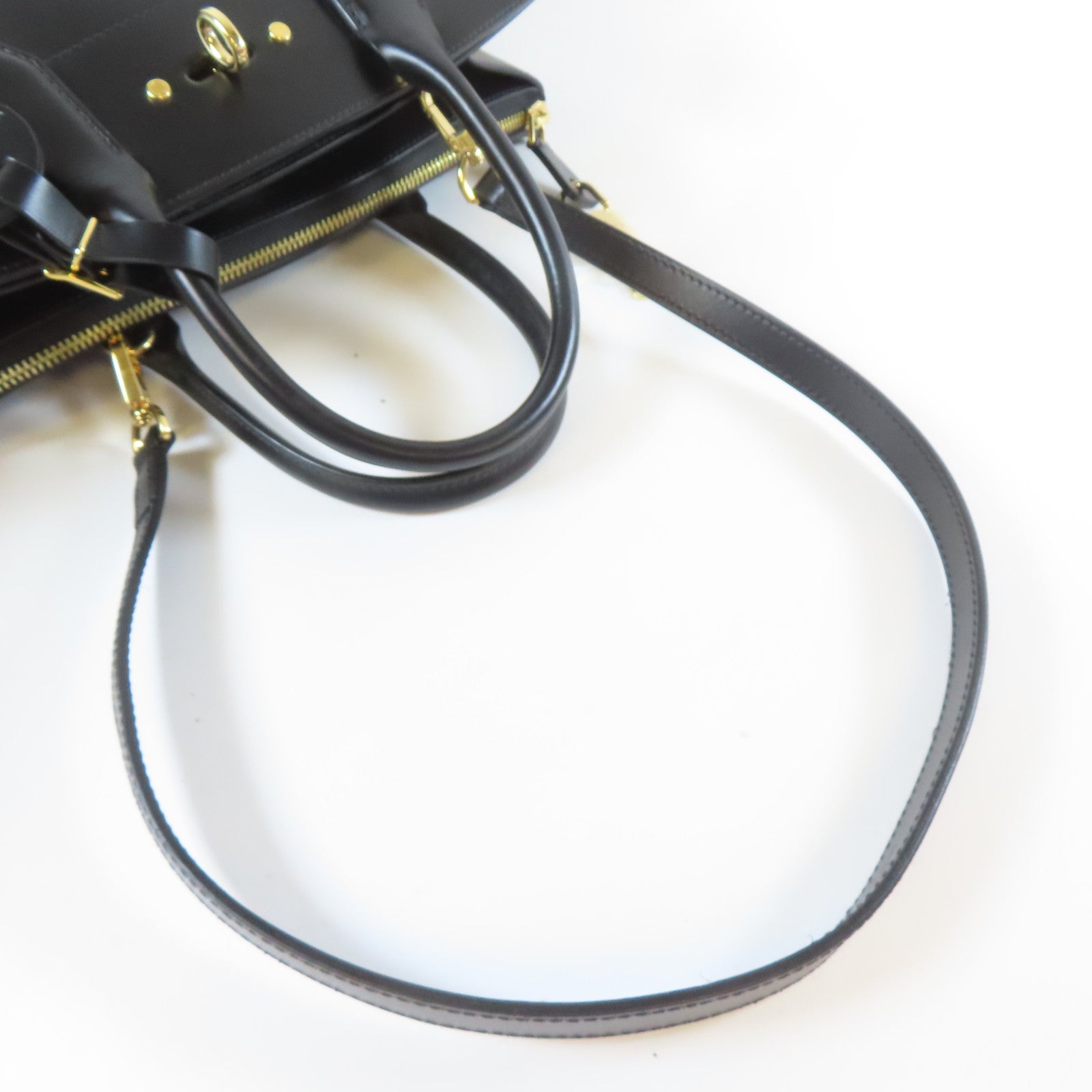 LOUIS VUITTON Monogram City Steamer MM金扣手挽肩背兩用袋黑色/啡色/紅色