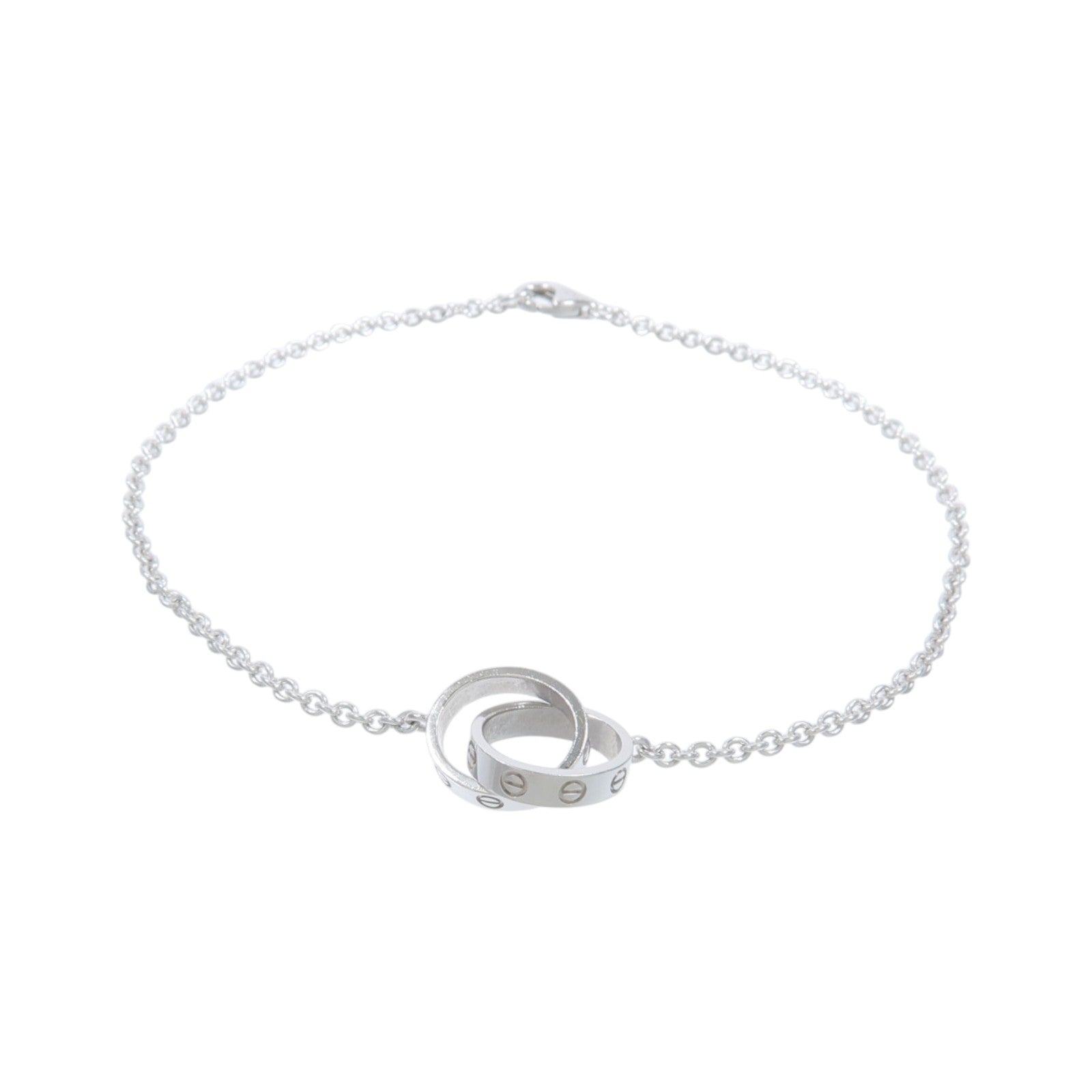 CARTIER 18K白金Baby Love Bracelet手鏈