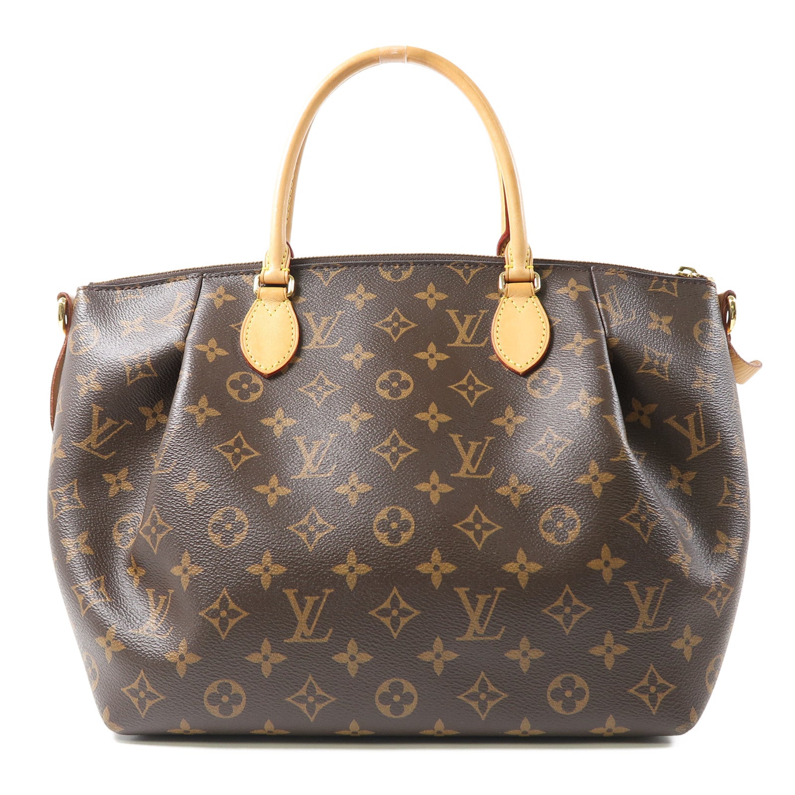 LOUIS VUITTON Monogram Turen金扣手挽肩背兩用袋啡色