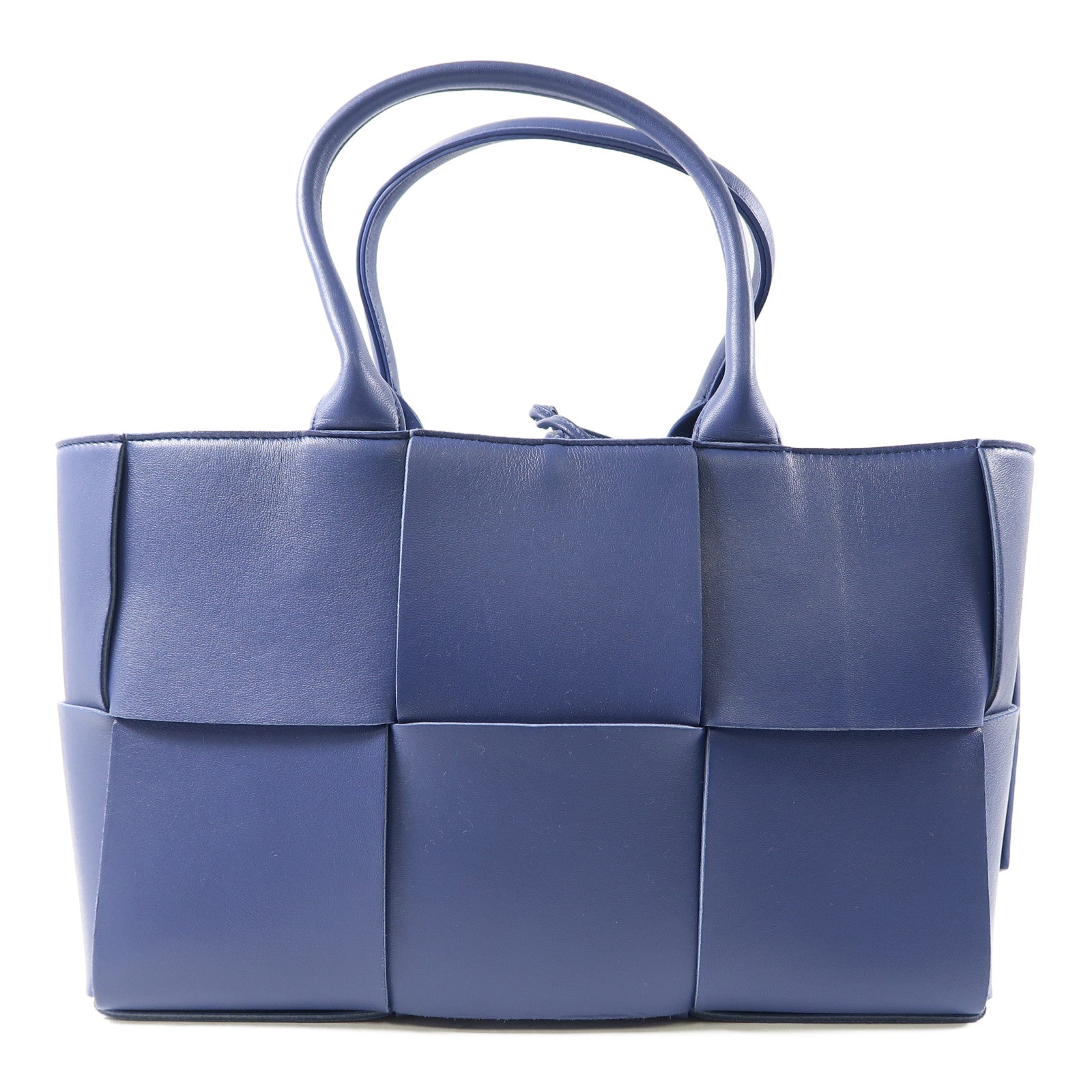 BOTTEGA VENETA 皮革Small Arco Tote Bag手挽袋藍色