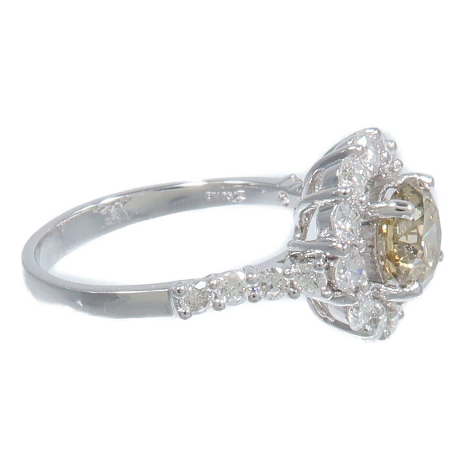 JEWELRY 18K白金Diamond Ring鑽石戒指