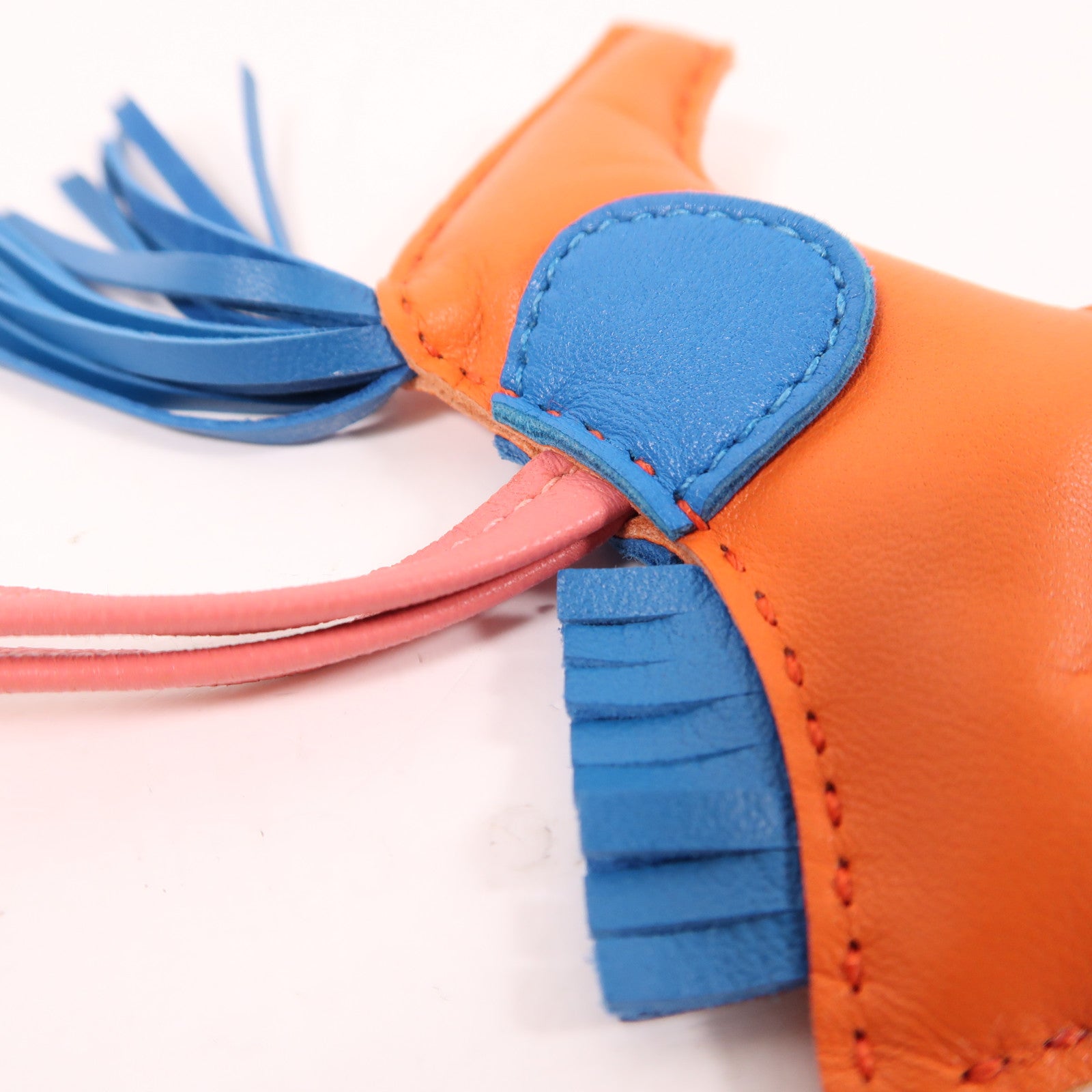 HERMES Milo皮革Rodeo PM掛飾