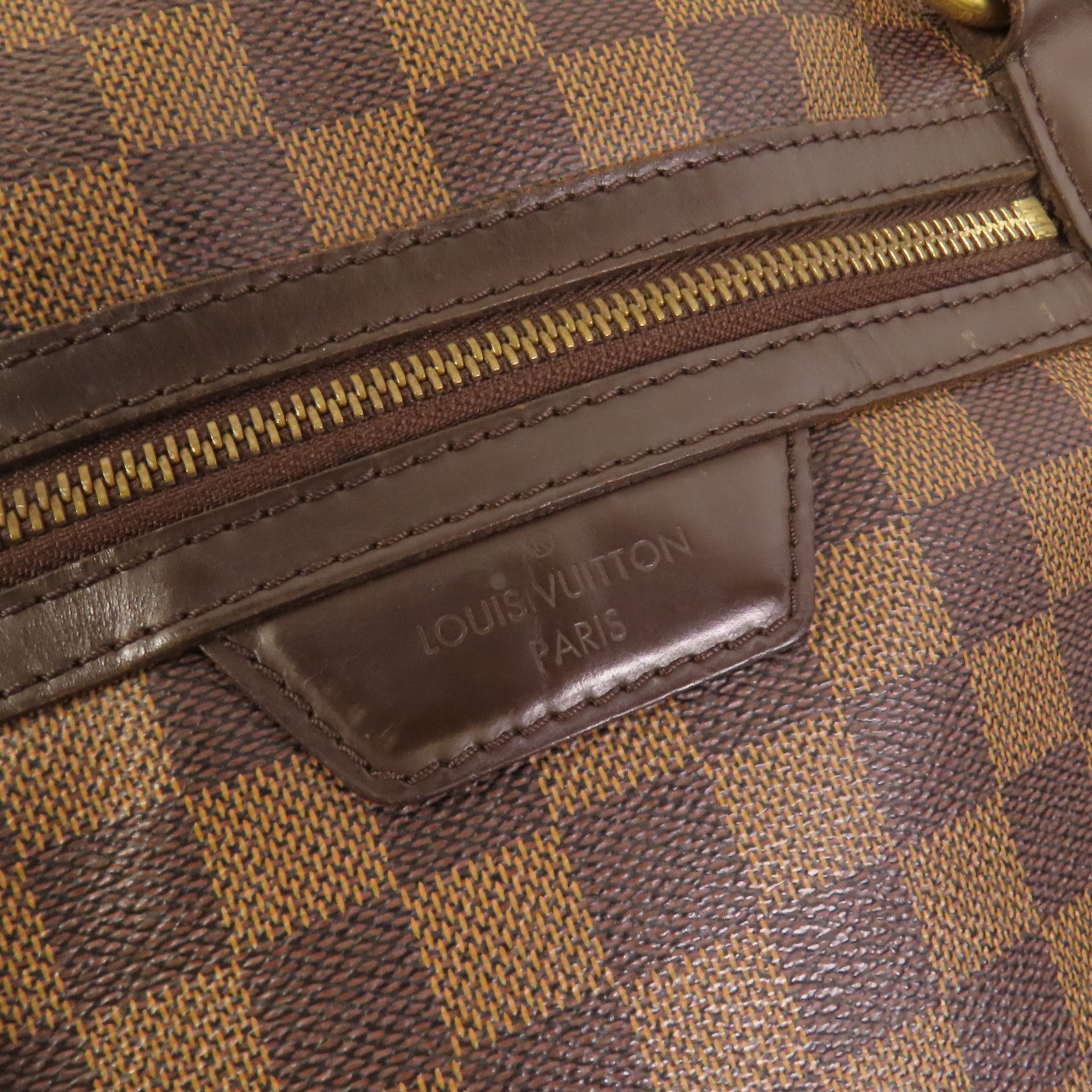 LOUIS VUITTON 【激減優惠】Damier Evora MM金扣手挽肩背兩用袋