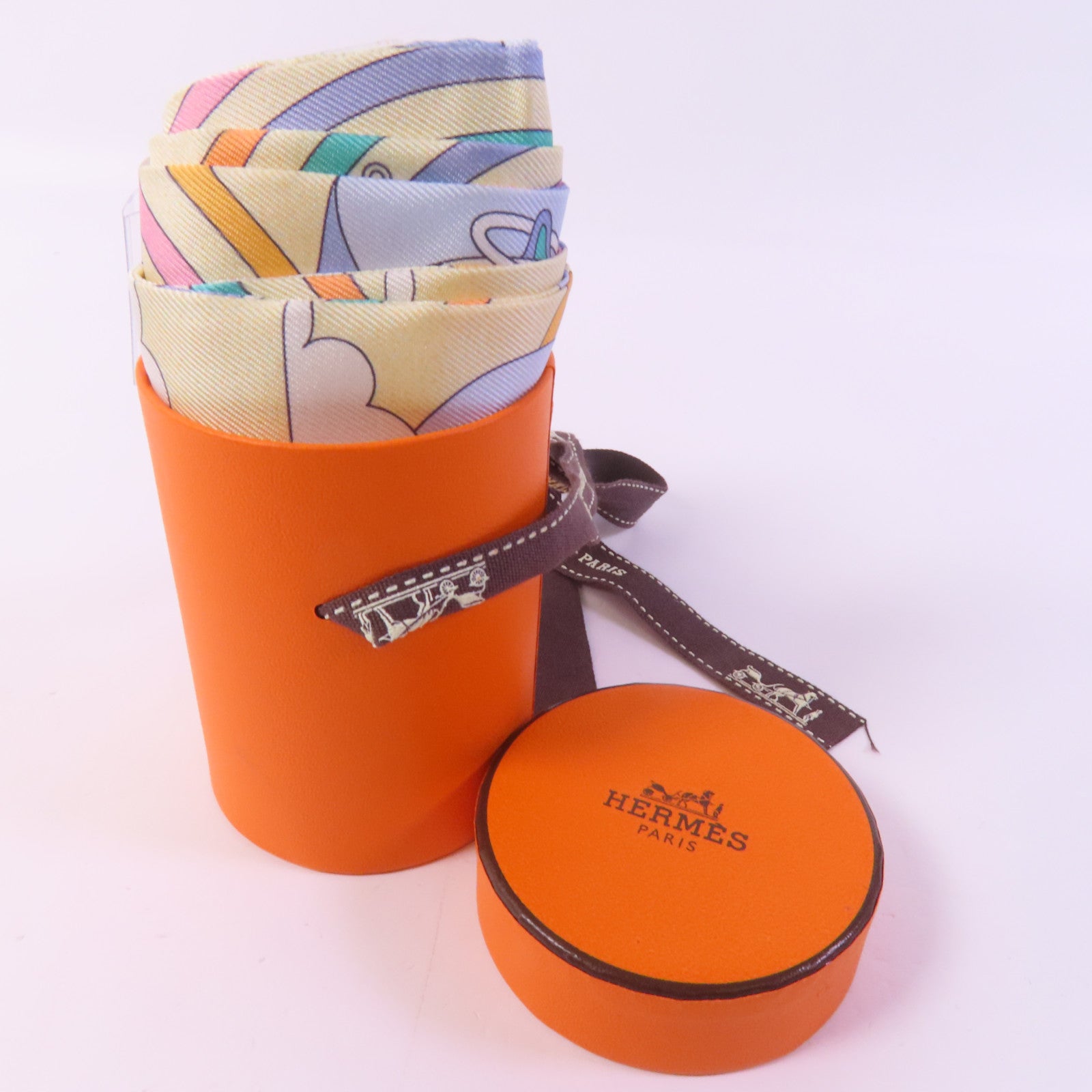 HERMES 絲質Twilly絲巾