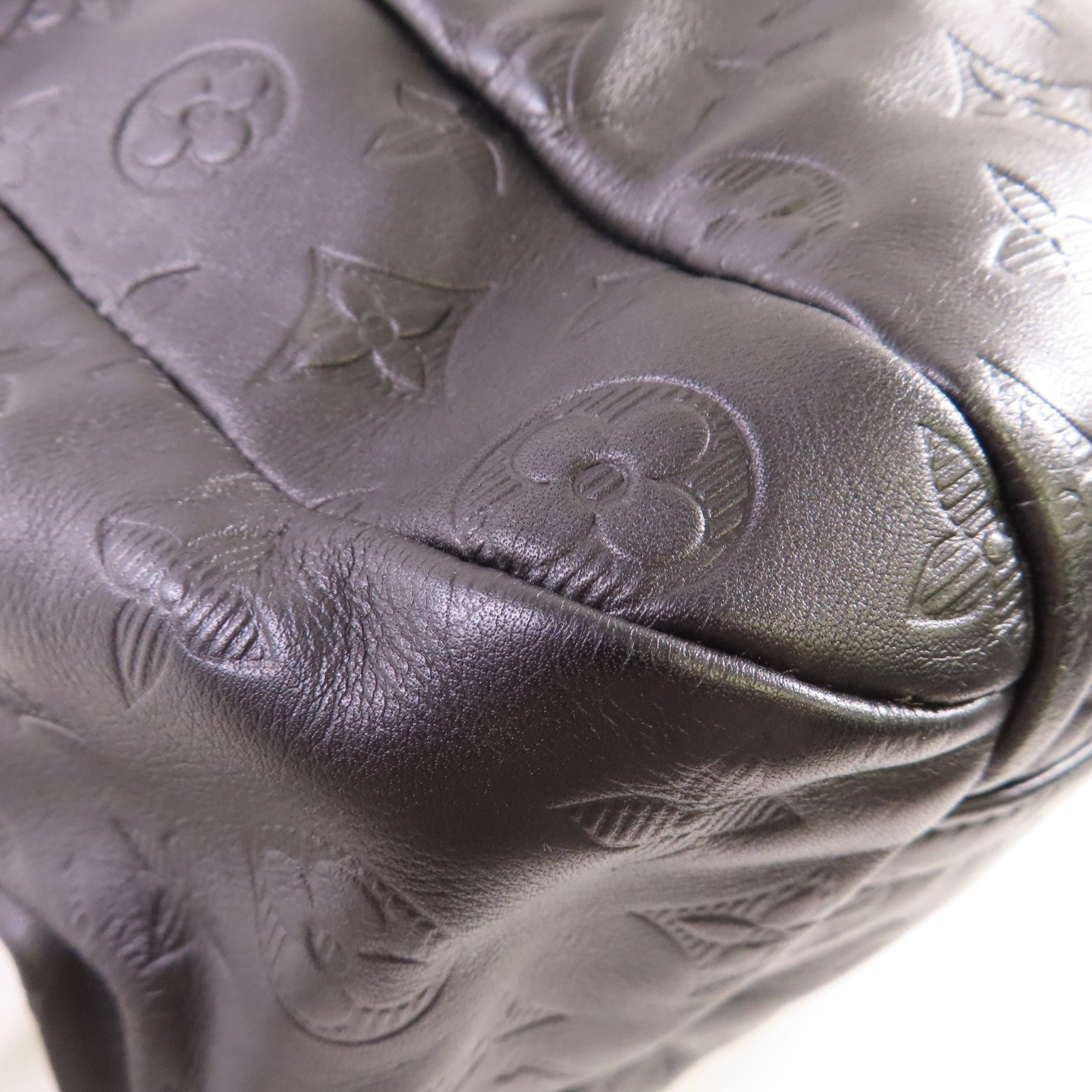LOUIS VUITTON Monogram Empreinte Trekking Backpack背包黑色