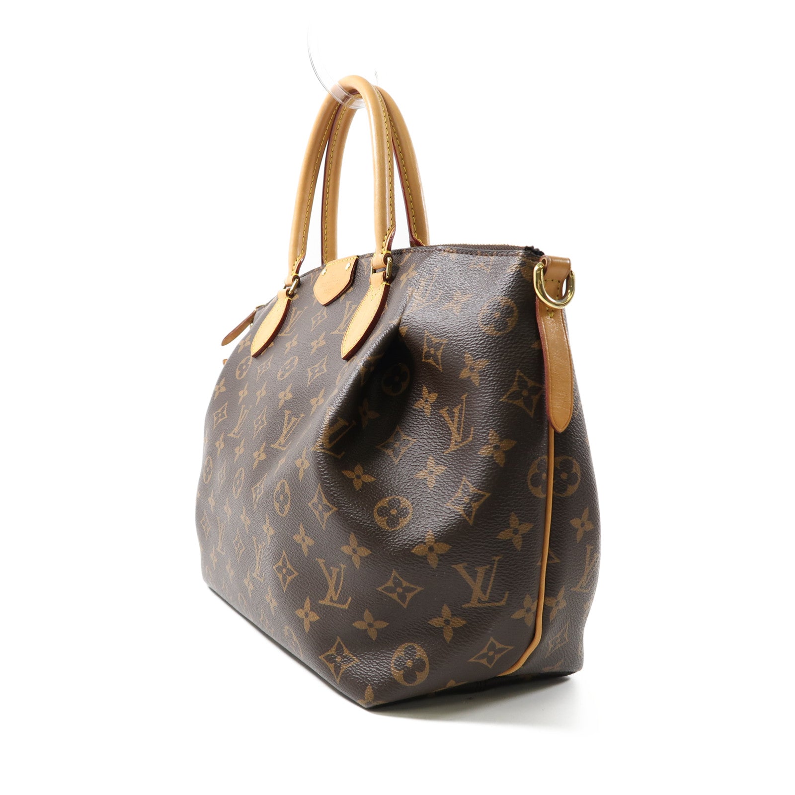 LOUIS VUITTON Monogram Turen金扣手挽肩背兩用袋啡色