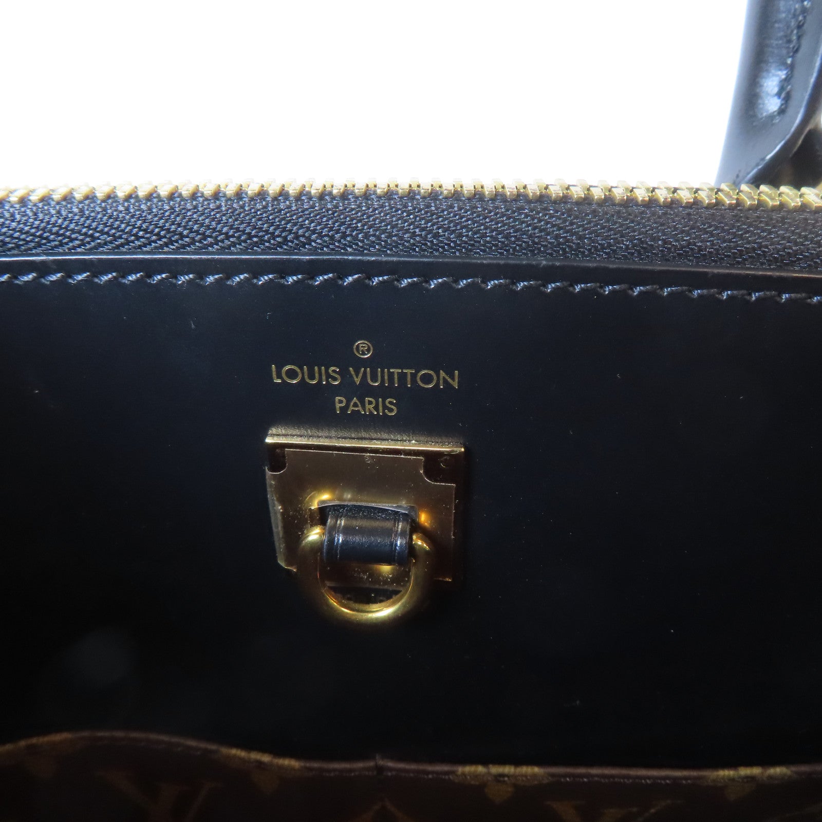 LOUIS VUITTON Monogram City Steamer MM金扣手挽肩背兩用袋黑色/啡色/紅色