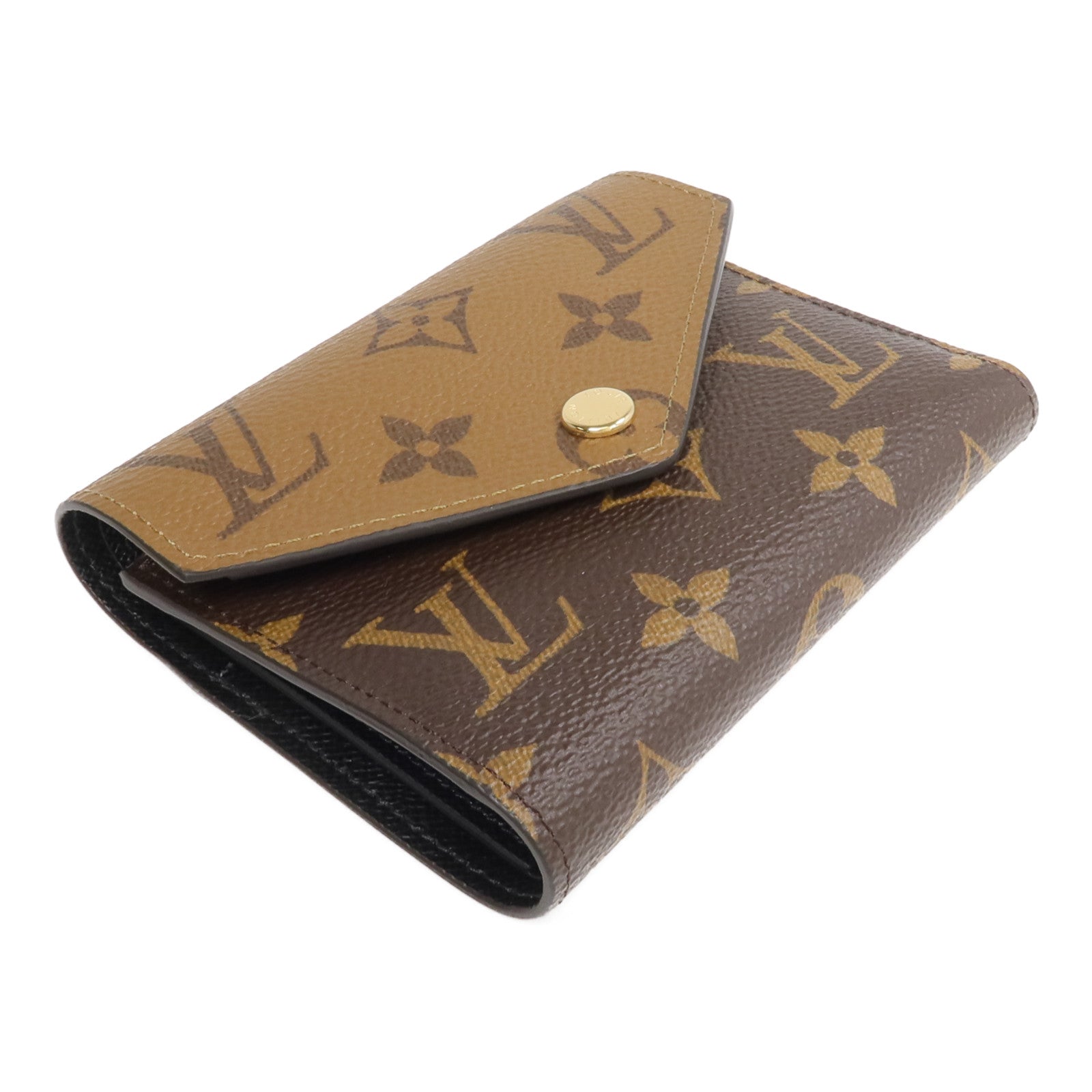 LOUIS VUITTON Monogram Reverse Victorine Wallet錢包