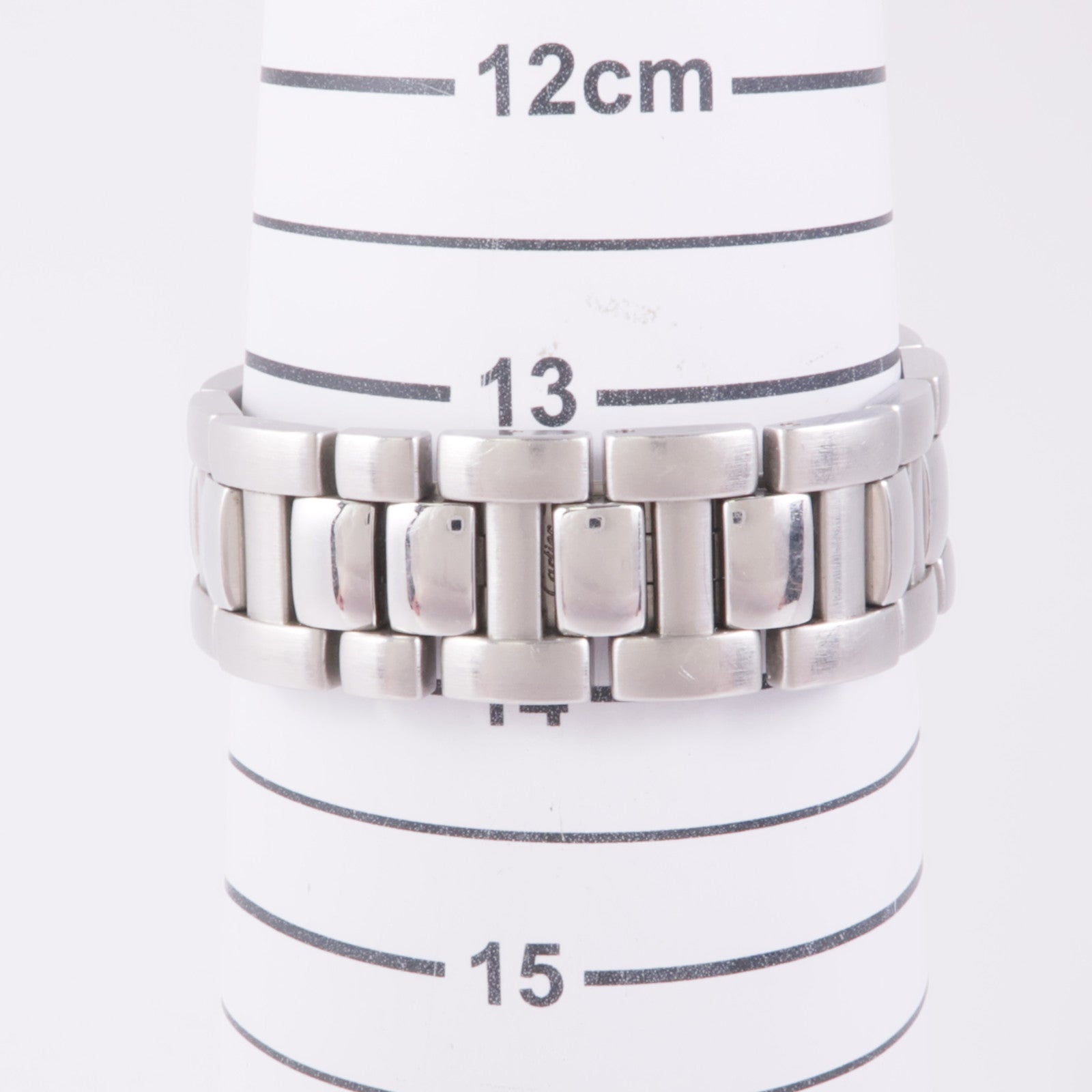 CARTIER Pasha 38mm W31030H3 Automatic Watch Stainless Steel White