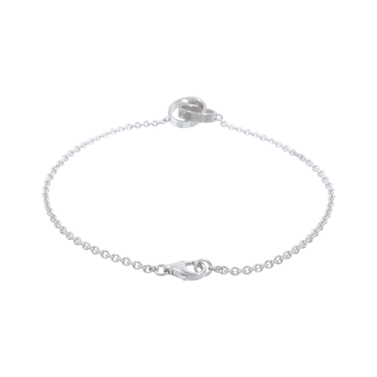 CARTIER 18K白金Baby Love Bracelet手鏈