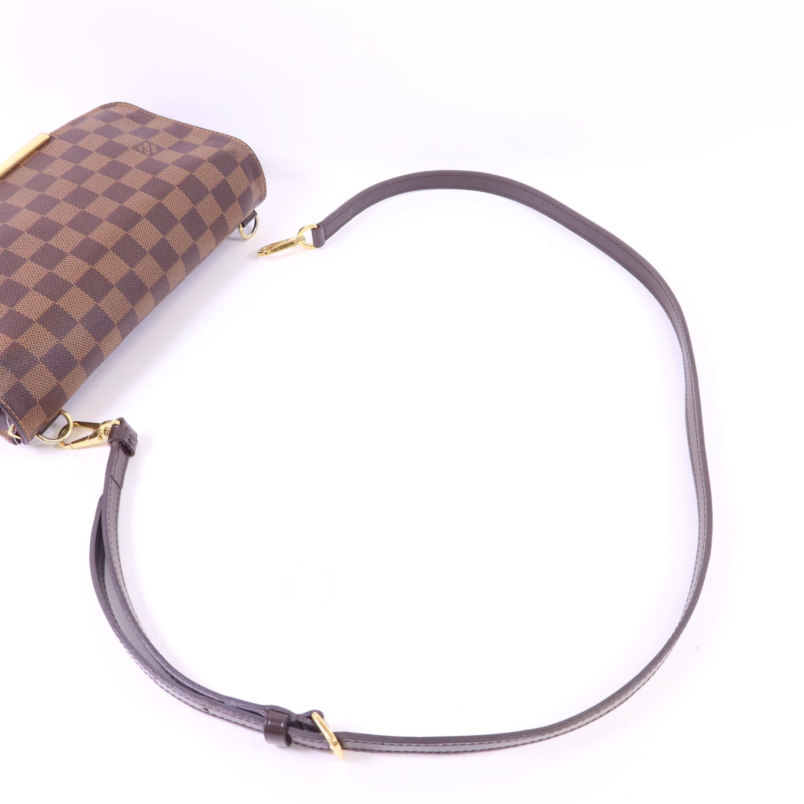 LOUIS VUITTON Damier Hoxton PM金扣肩背袋