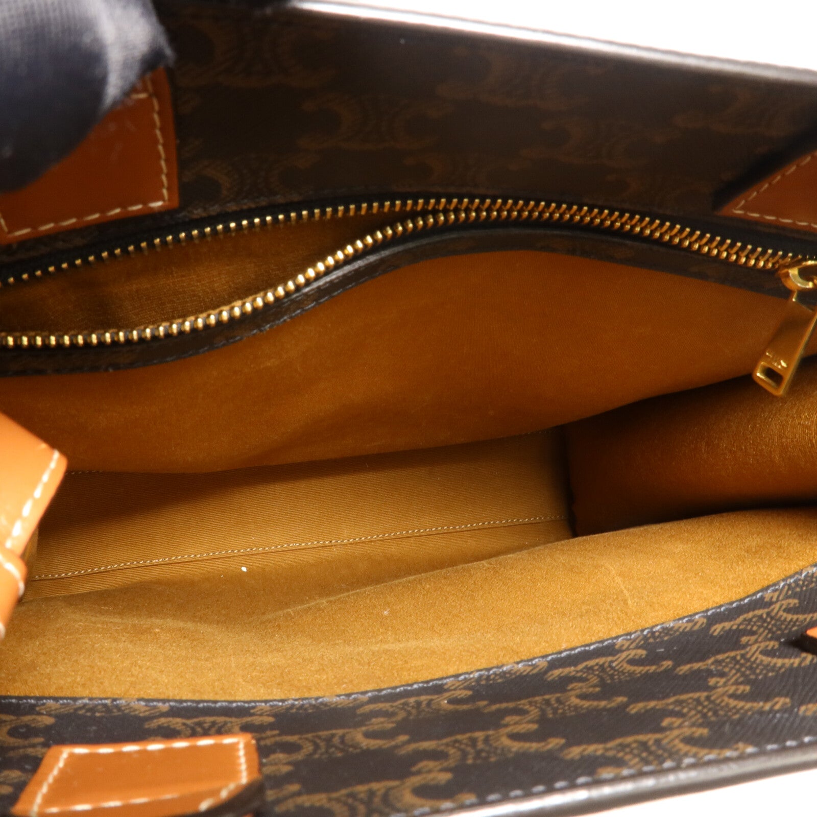 CELINE 塗層帆布Triomphe Cabas Tote Bag手挽肩背兩用袋