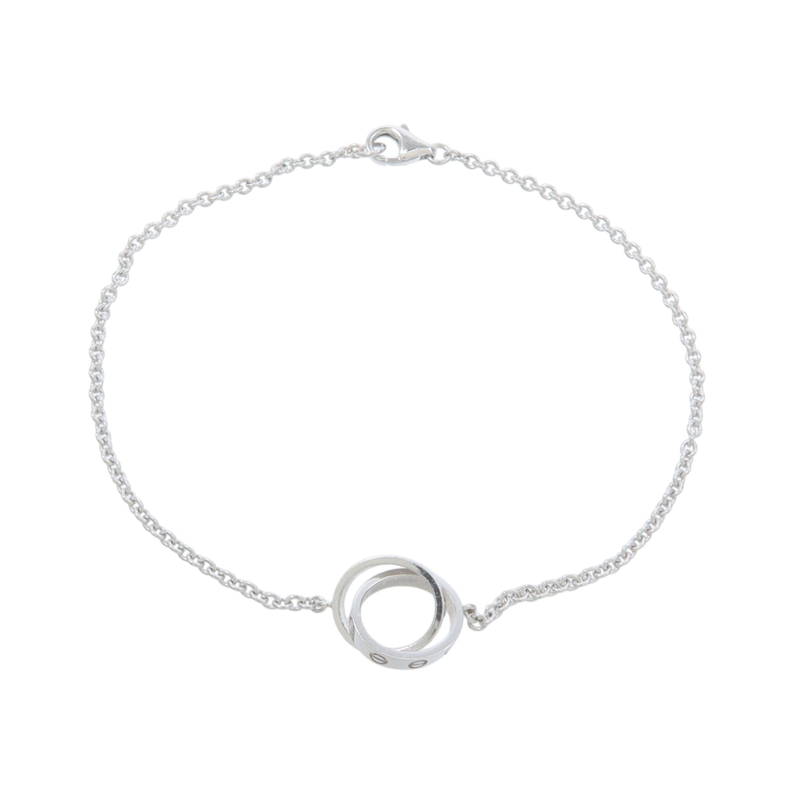 CARTIER 18K白金Baby Love Bracelet手鏈