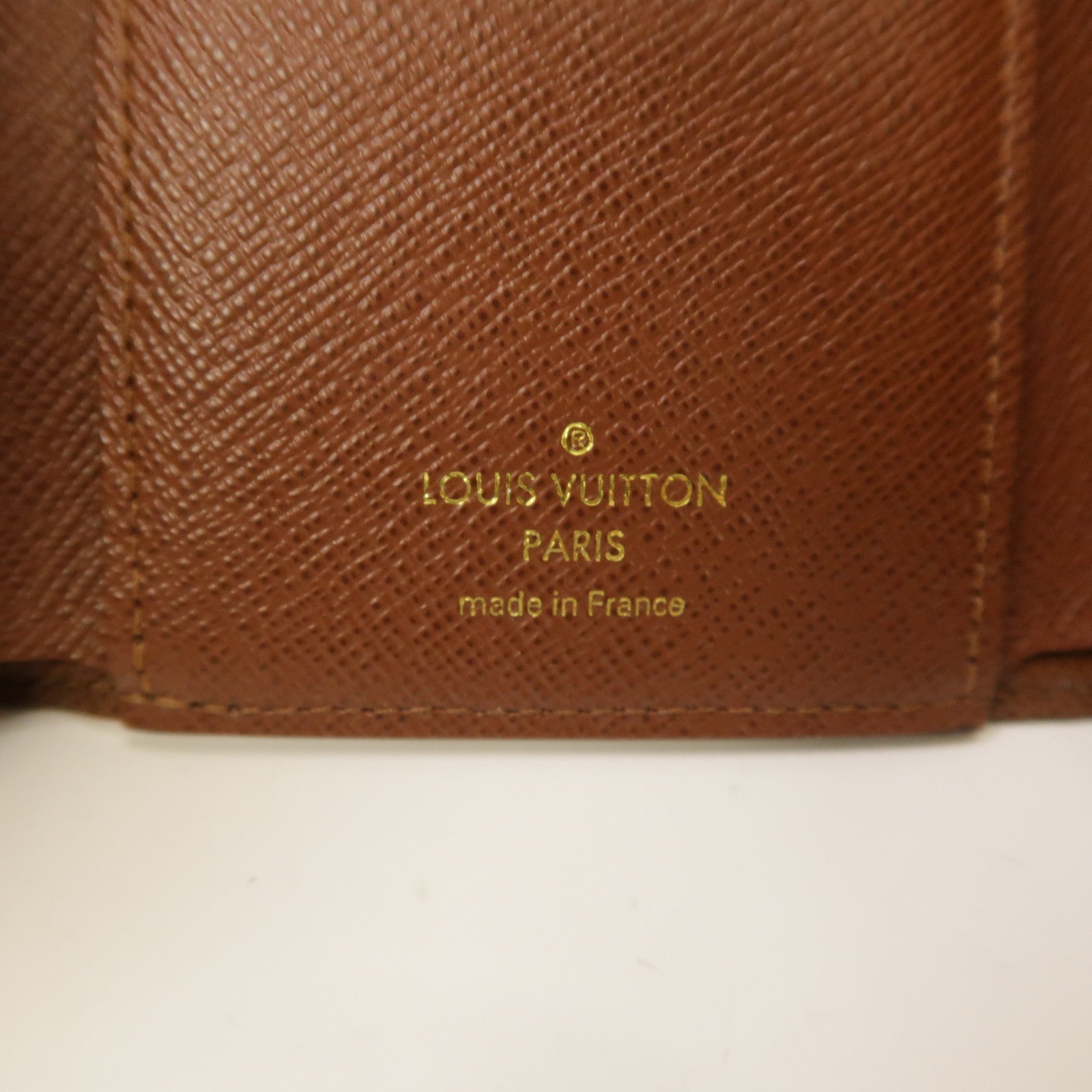 LOUIS VUITTON Monogram Victorine Wallet金扣錢包啡色