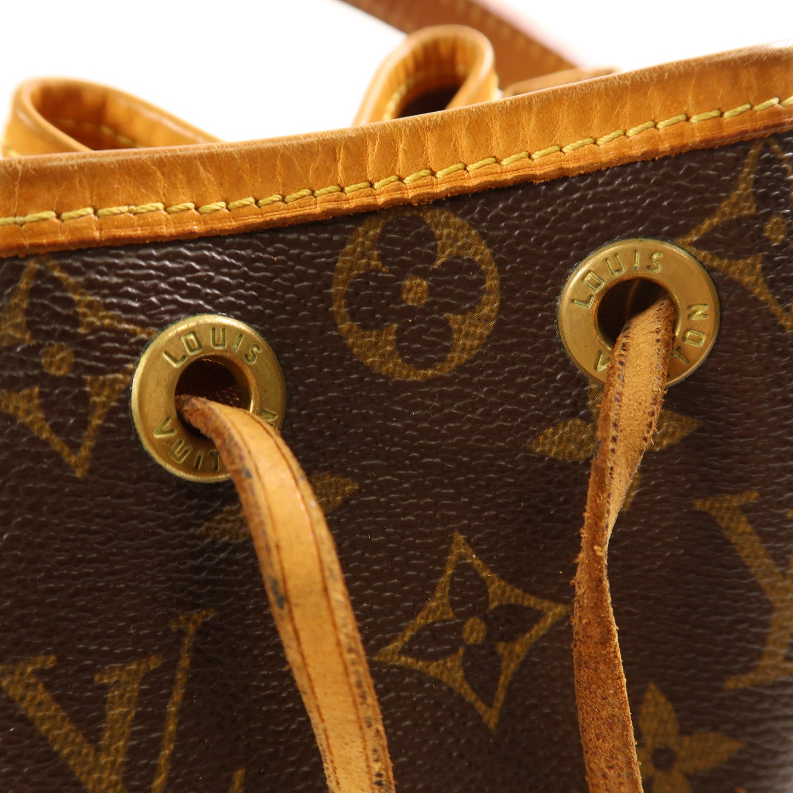 LOUIS VUITTON Monogram Mini Noe金扣肩背袋