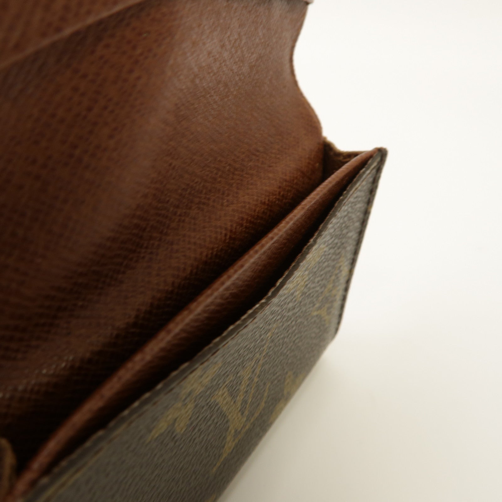 LOUIS VUITTON Monogram Card Case卡片套啡色