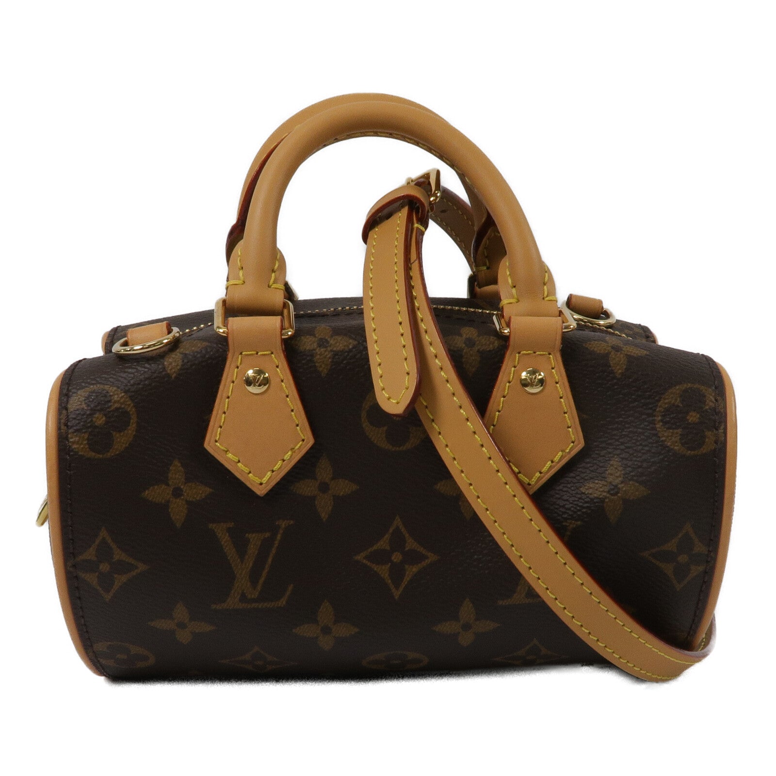 LOUIS VUITTON Monogram Nano Speedy Dating手挽肩背兩用袋