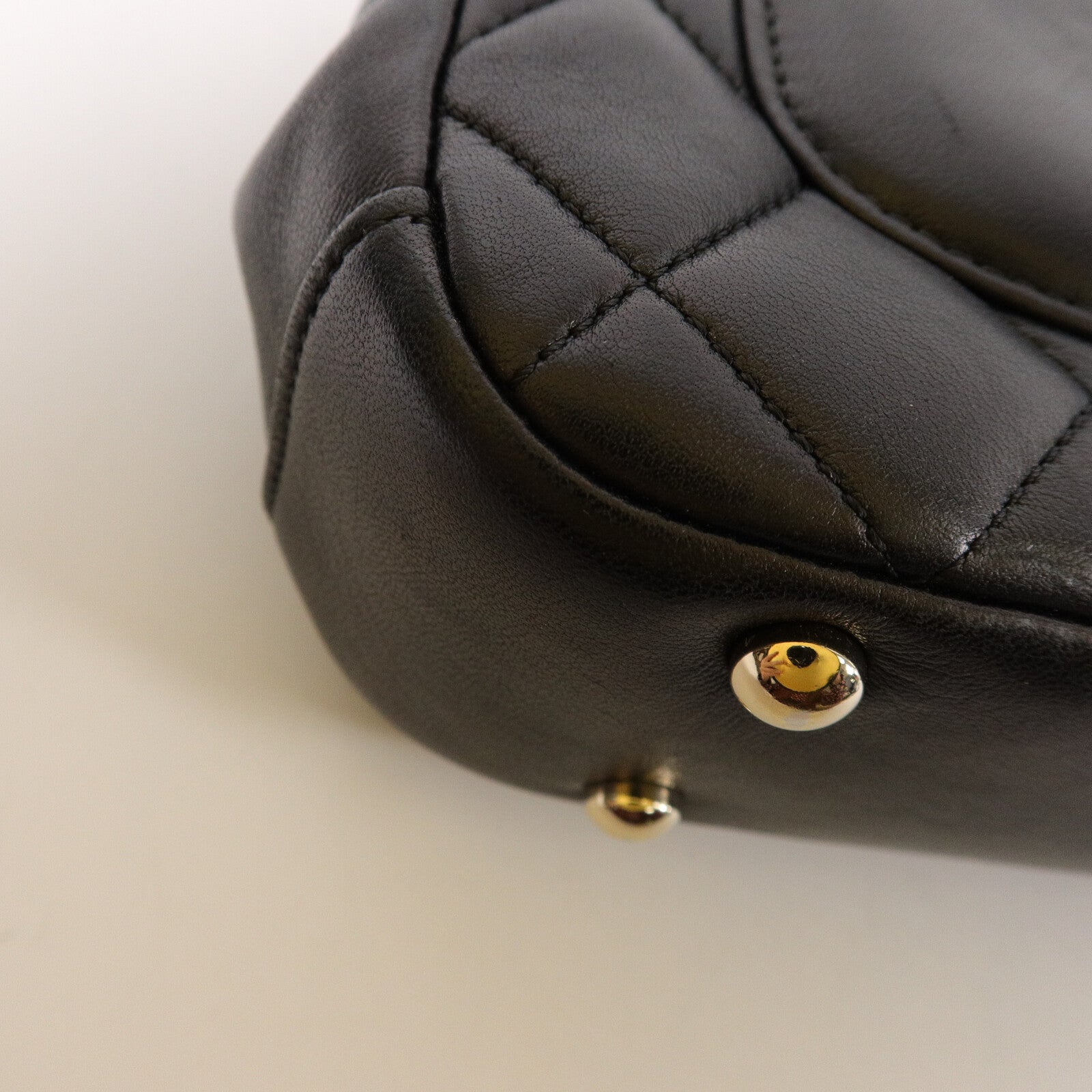 CHANEL 羊皮皮革Carry Chic Flap Bag鏈帶手挽肩背兩用袋
