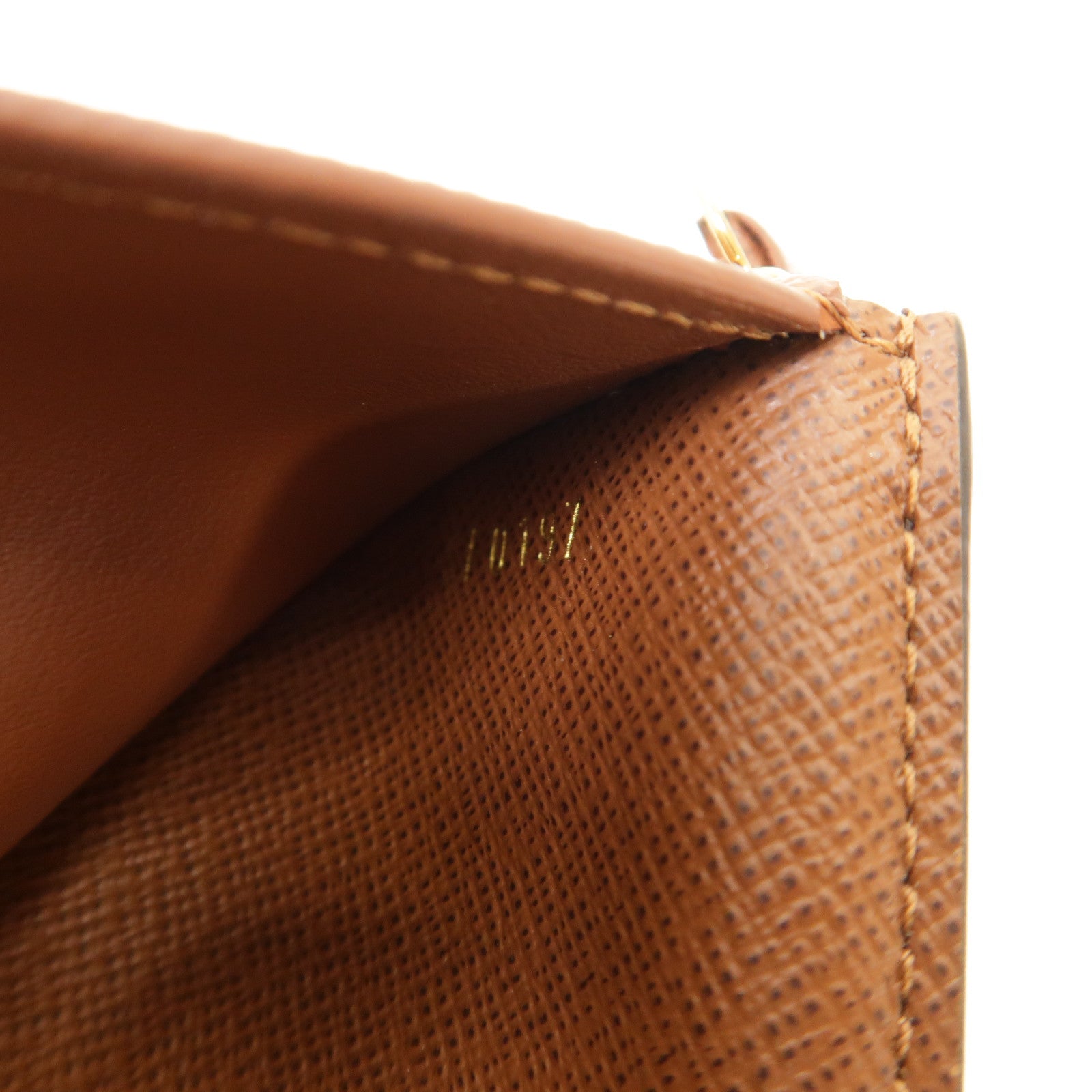 LOUIS VUITTON Monogram Victorine Wallet金扣錢包啡色