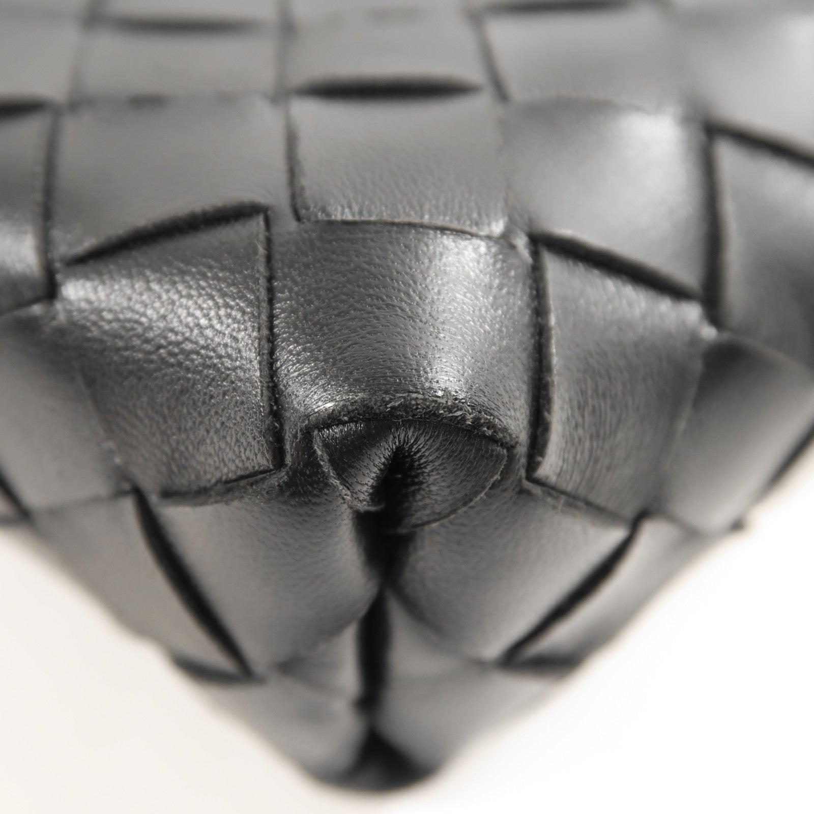 BOTTEGA VENETA 【激減優惠】牛皮皮革Shoulder Bag銀扣肩背袋