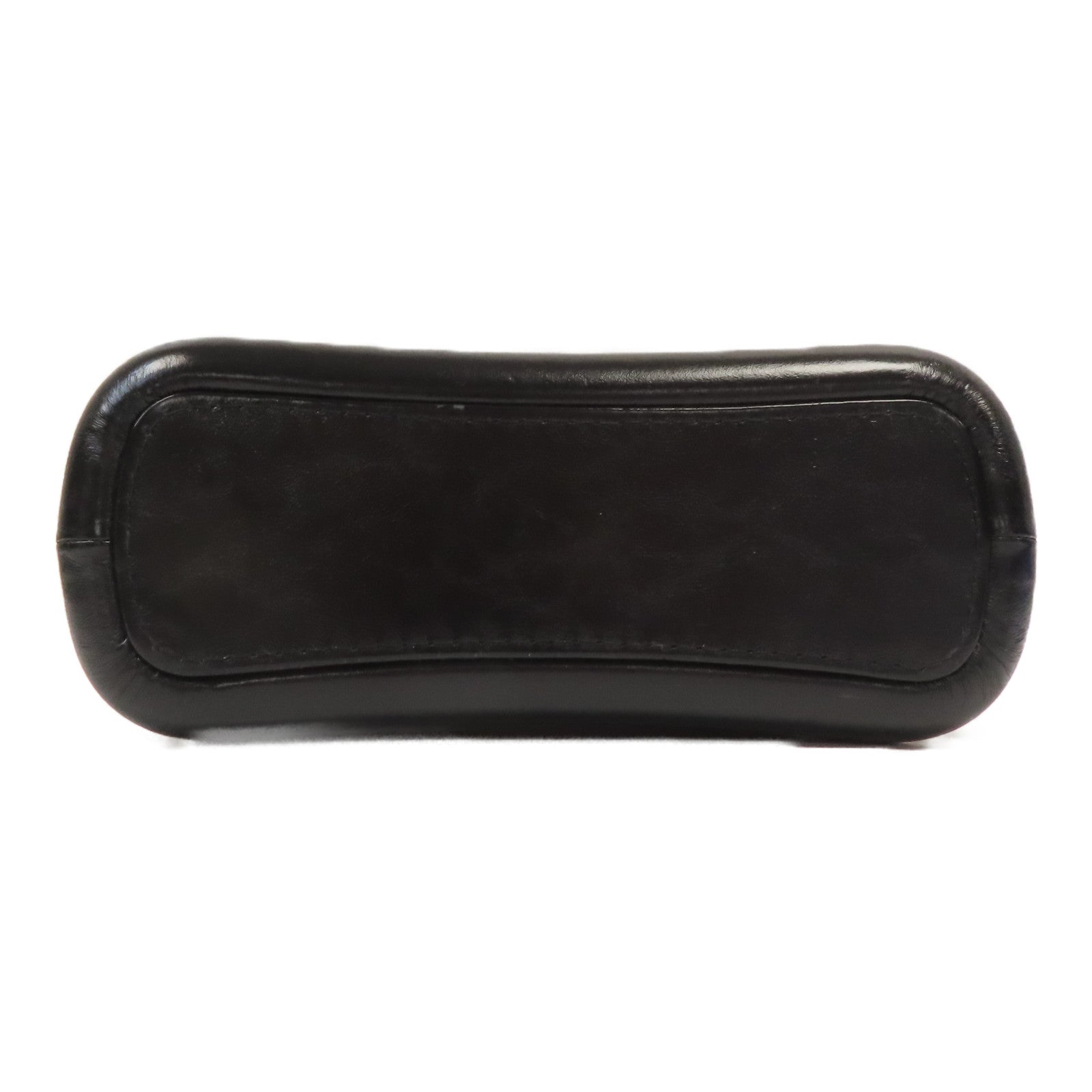 CHANEL 【激減優惠】菱格牛皮皮革Gabrielle金扣/銀扣鏈帶肩背袋白色/黑色