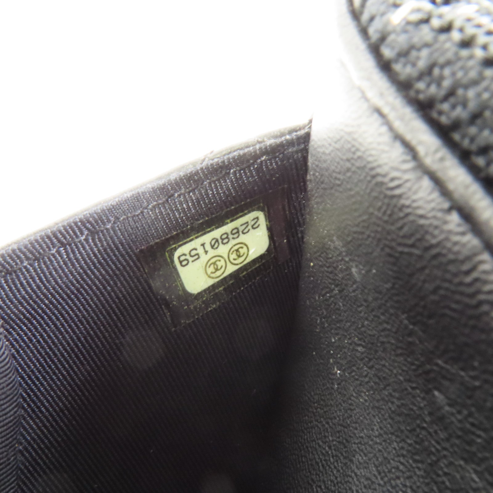 CHANEL 羊皮皮革WOC Wallet On Chain金扣鏈帶肩背袋