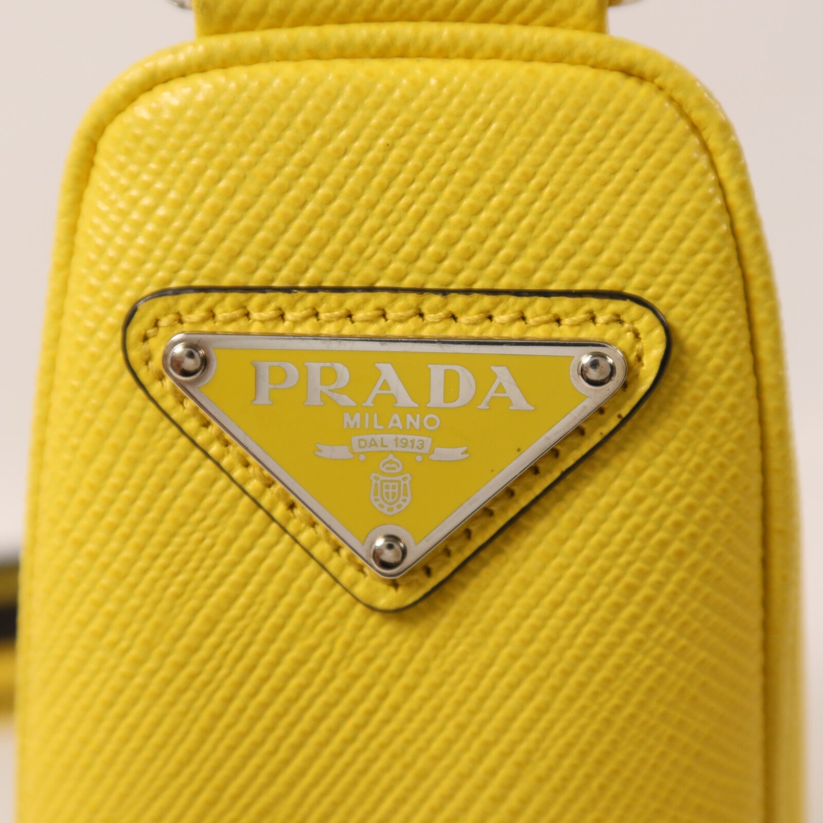 PRADA 牛皮皮革Triangle Bag肩背袋