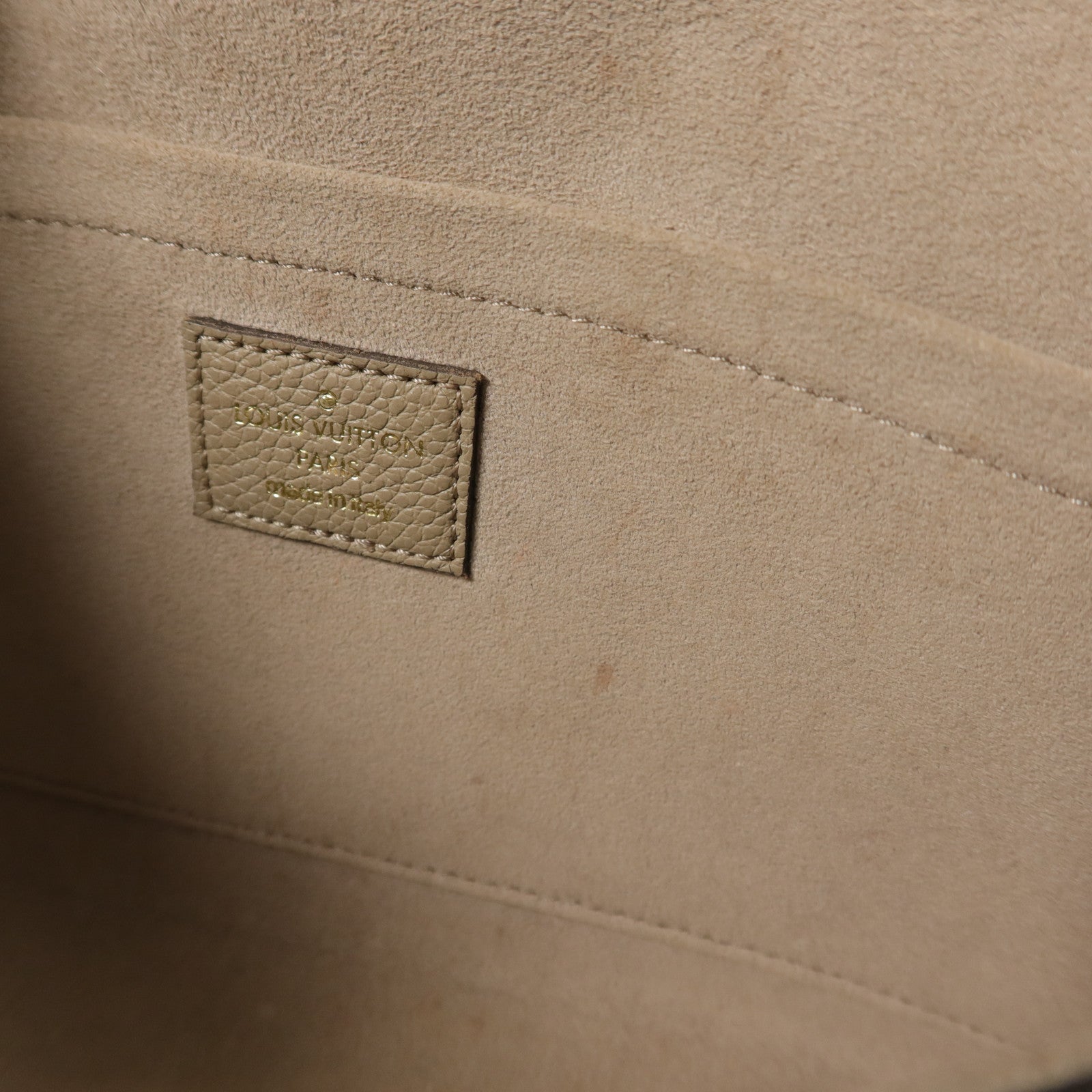 LOUIS VUITTON Monogram Empreinte Pochette Felicie鏈帶肩背袋