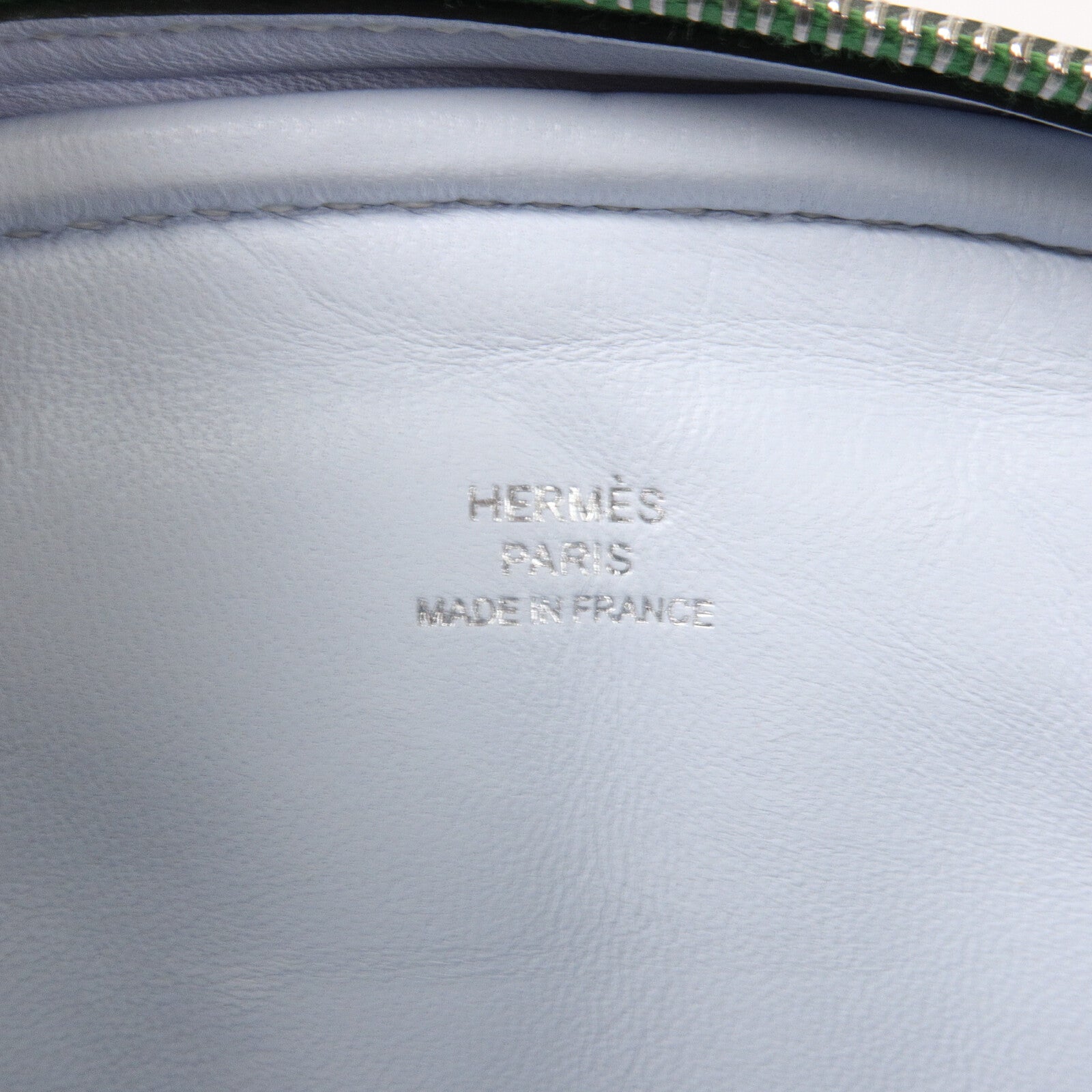 HERMES Swift皮革In The Loop Belt Bag腰包Bamboo/Bleu Brume