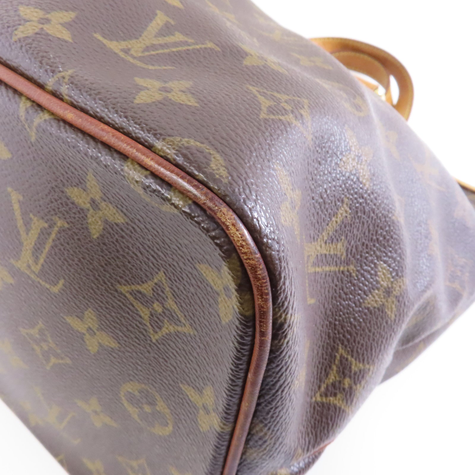 LOUIS VUITTON 【激減優惠】Monogram Palermo PM金扣手挽肩背兩用袋棕色