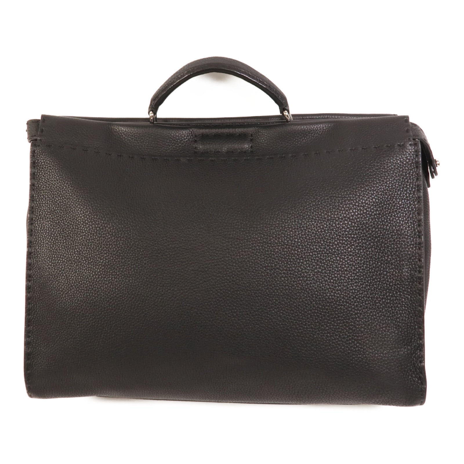 FENDI 牛皮皮革Peekaboo XL手挽肩背兩用袋