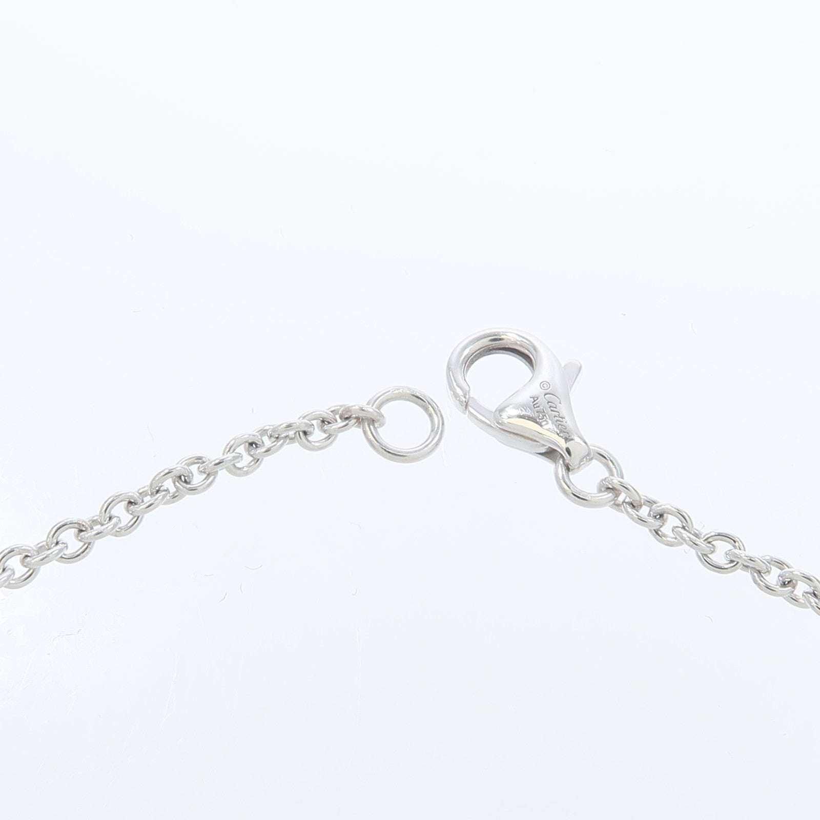 CARTIER 18K白金Baby Love Bracelet手鏈