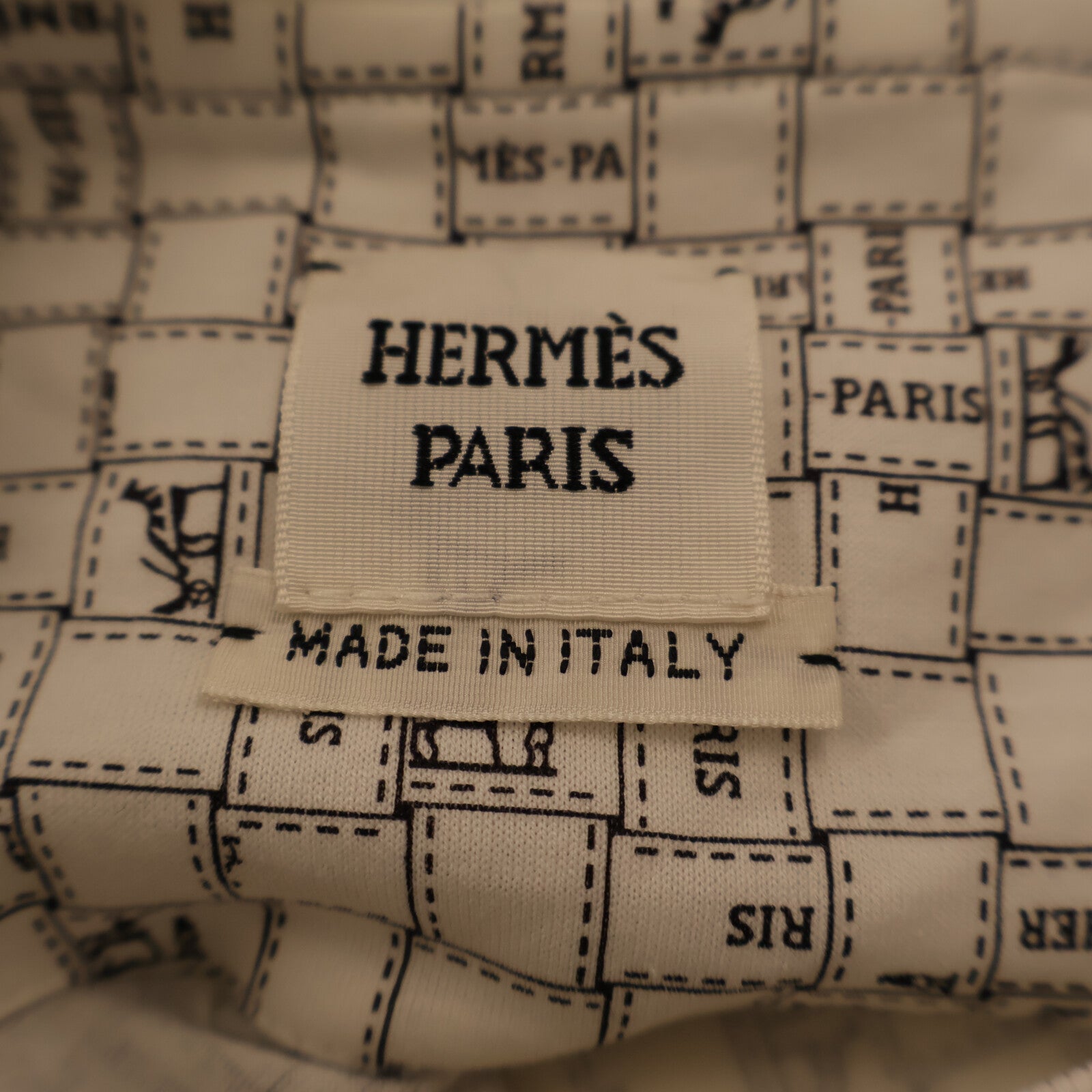 HERMES Bolduc au Carre T-shirt上衣