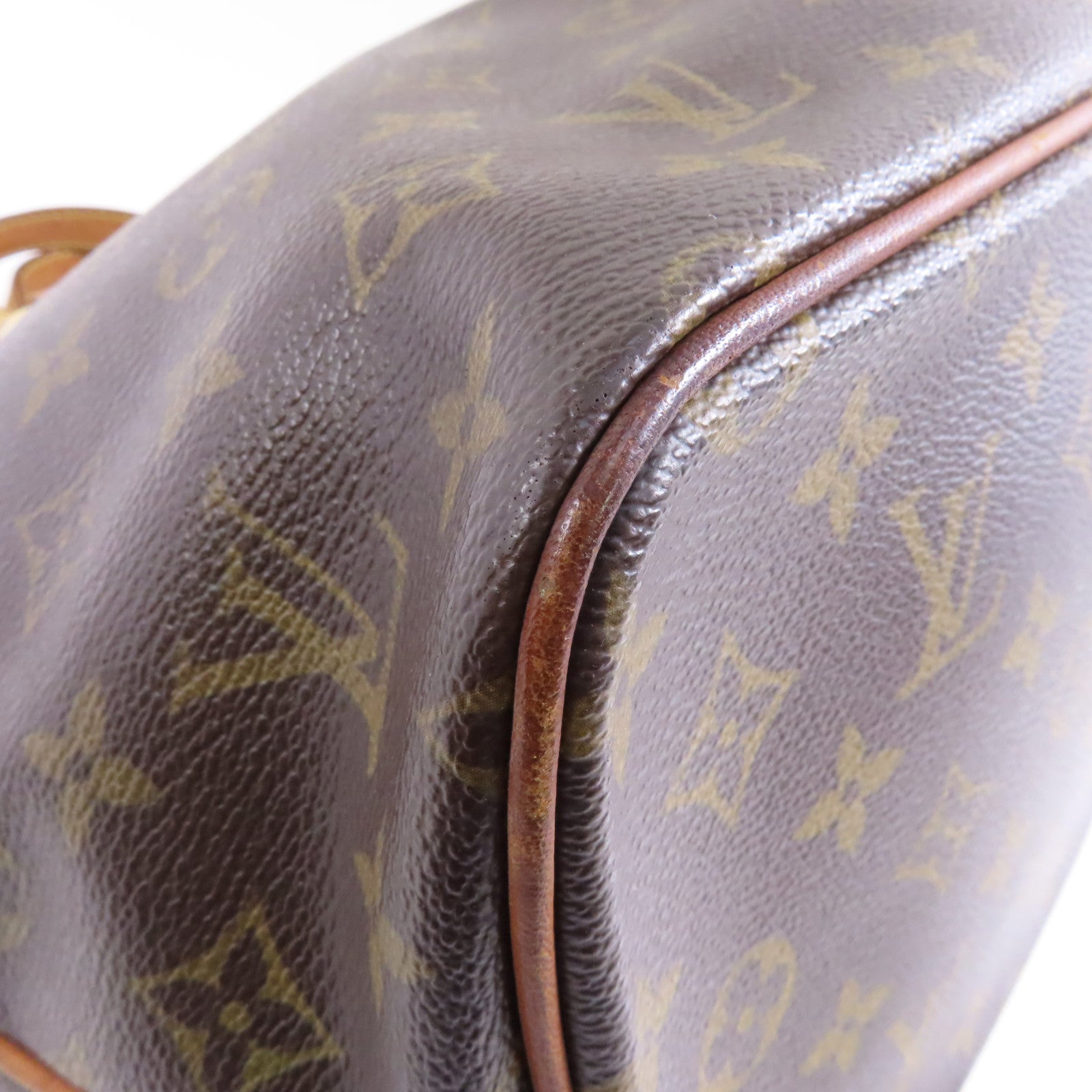 LOUIS VUITTON 【激減優惠】Monogram Palermo PM金扣手挽肩背兩用袋棕色