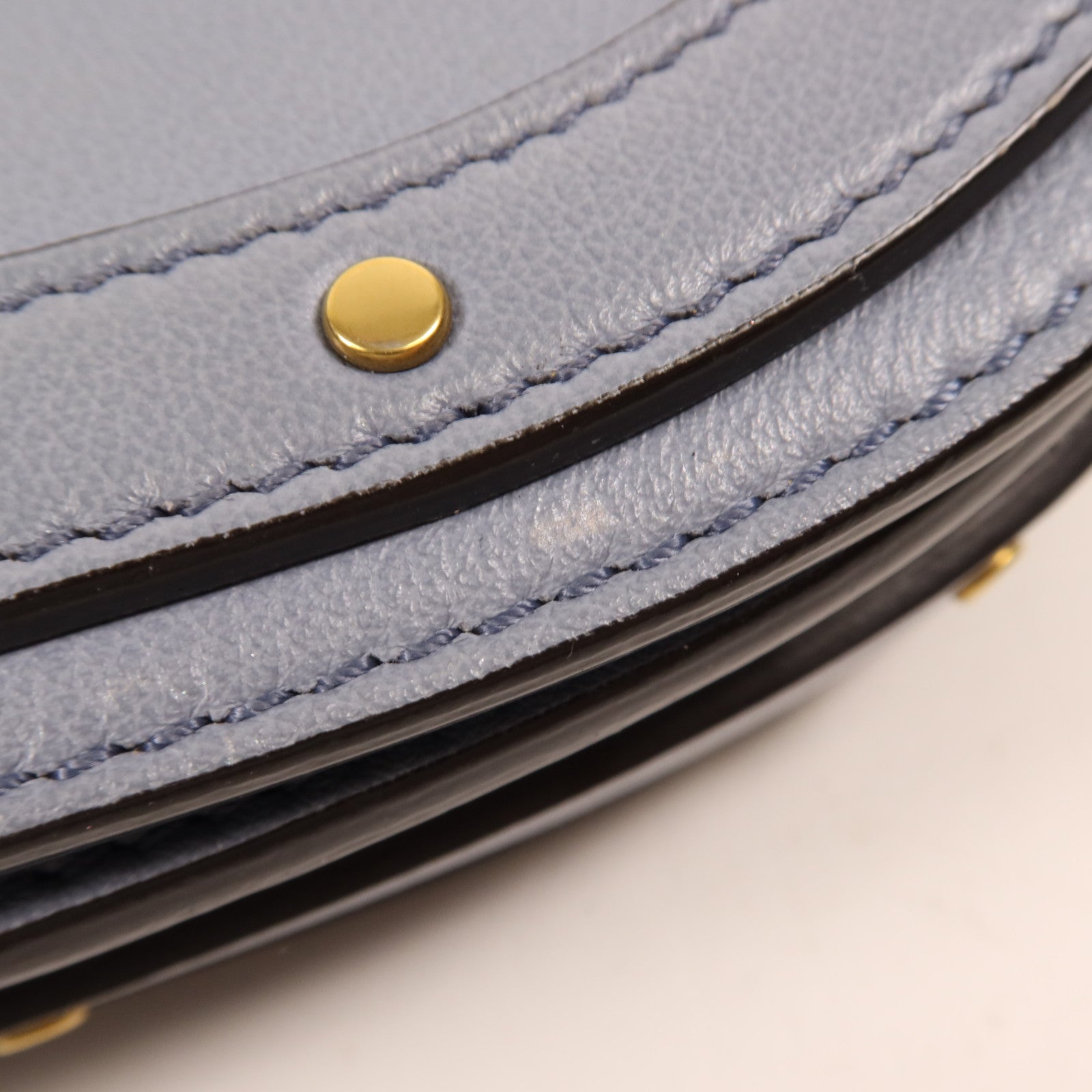 Chloe 牛皮皮革Shoulder Bag金扣手挽肩背兩用袋